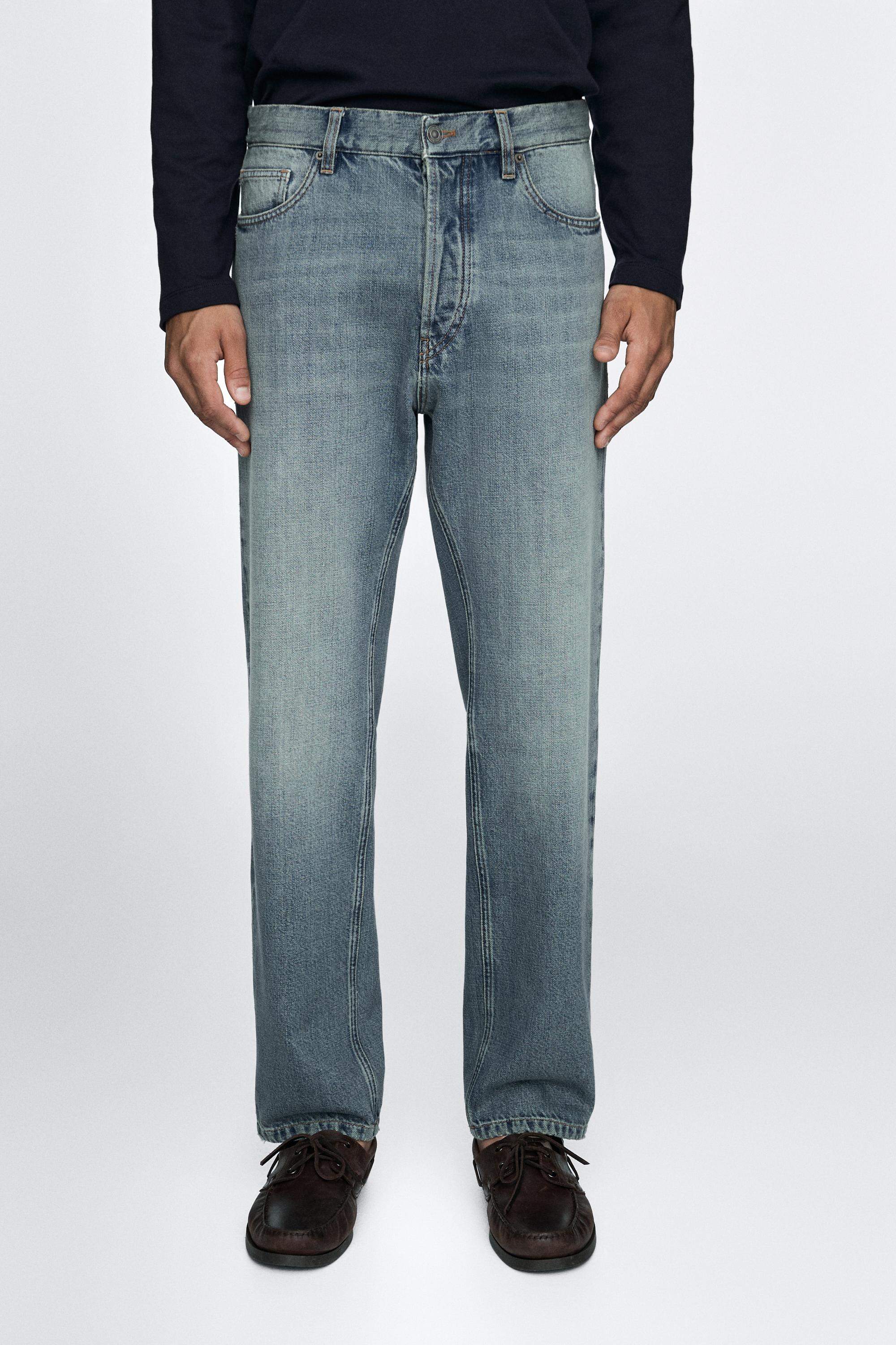 Straight-leg jeans — Light Blue