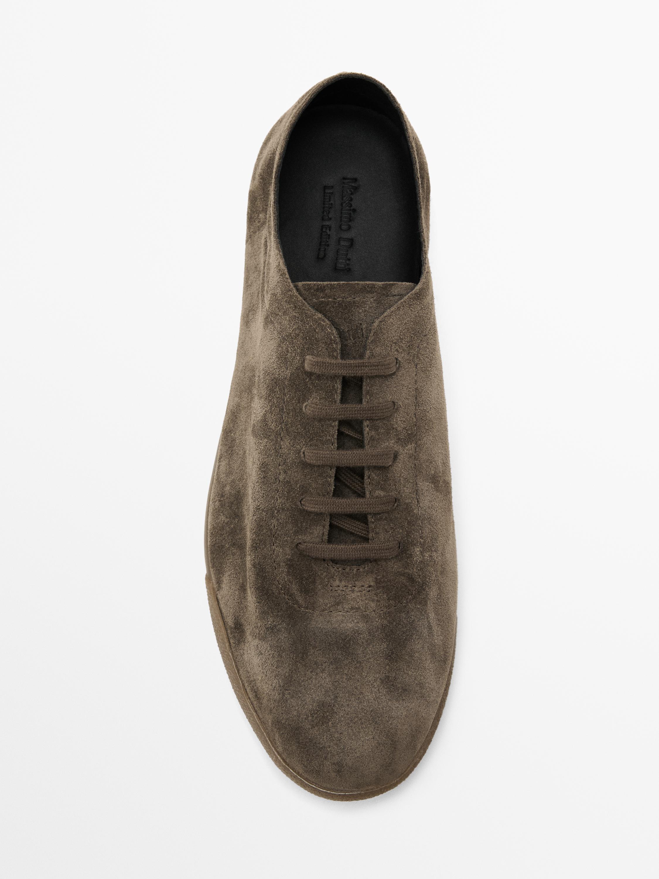 Soft split suede trainers - Limited Edition