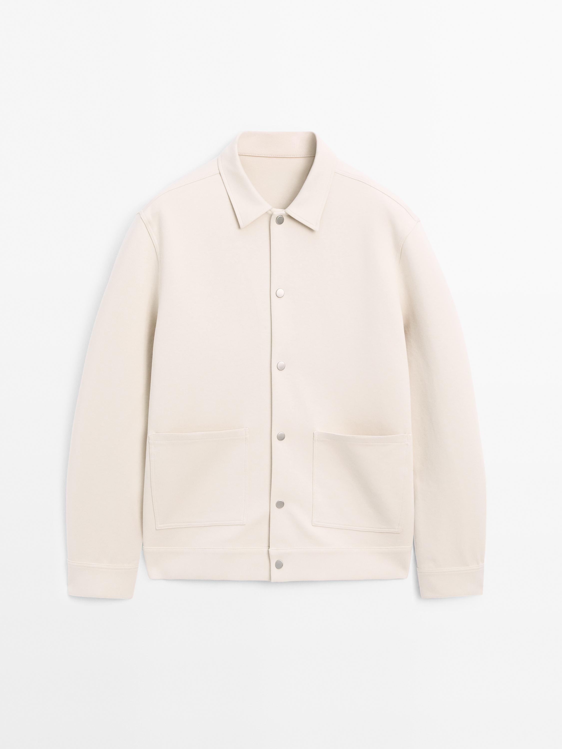 Cotton blend jacket