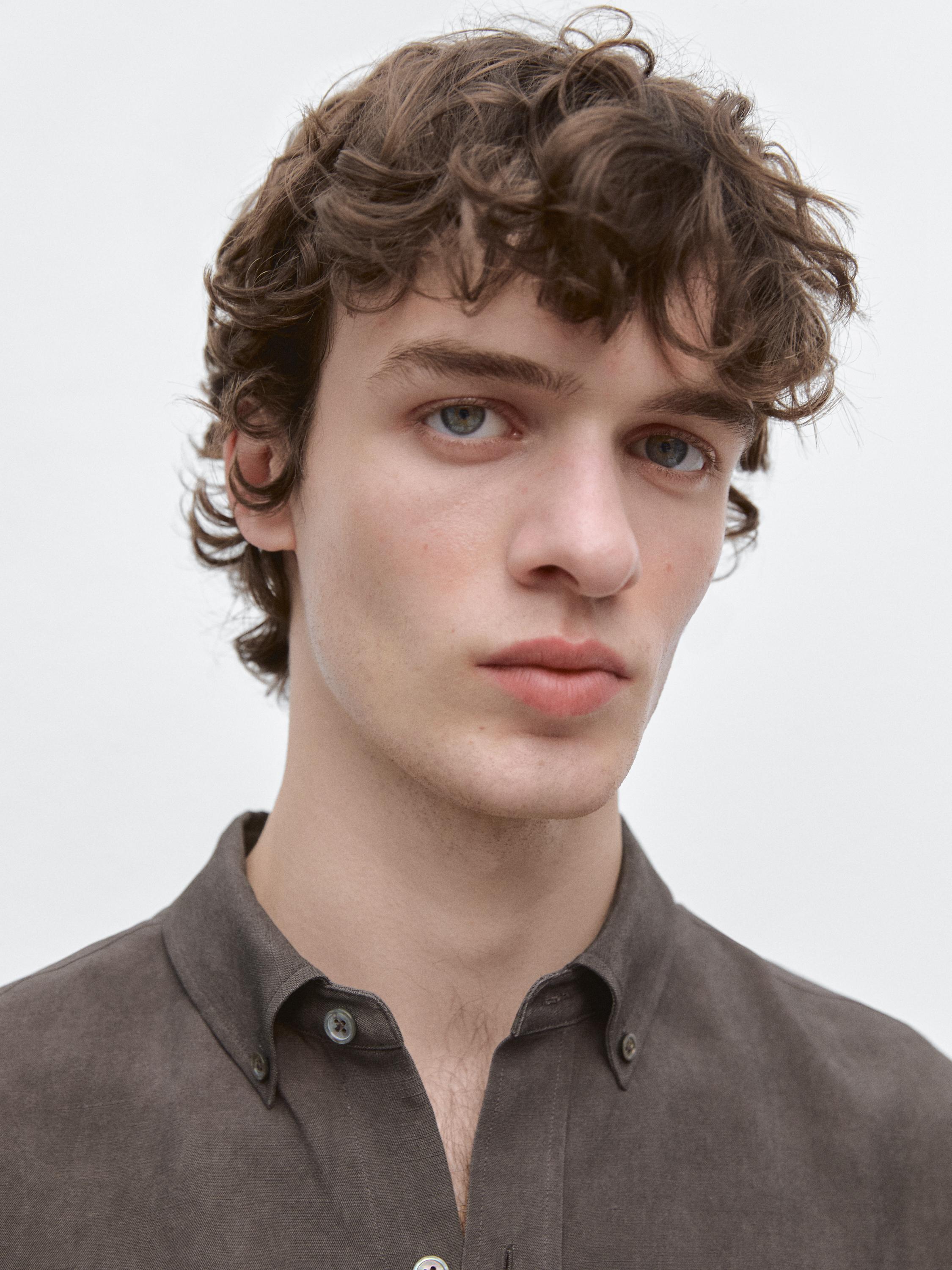 Cepli dökümlü gömlek