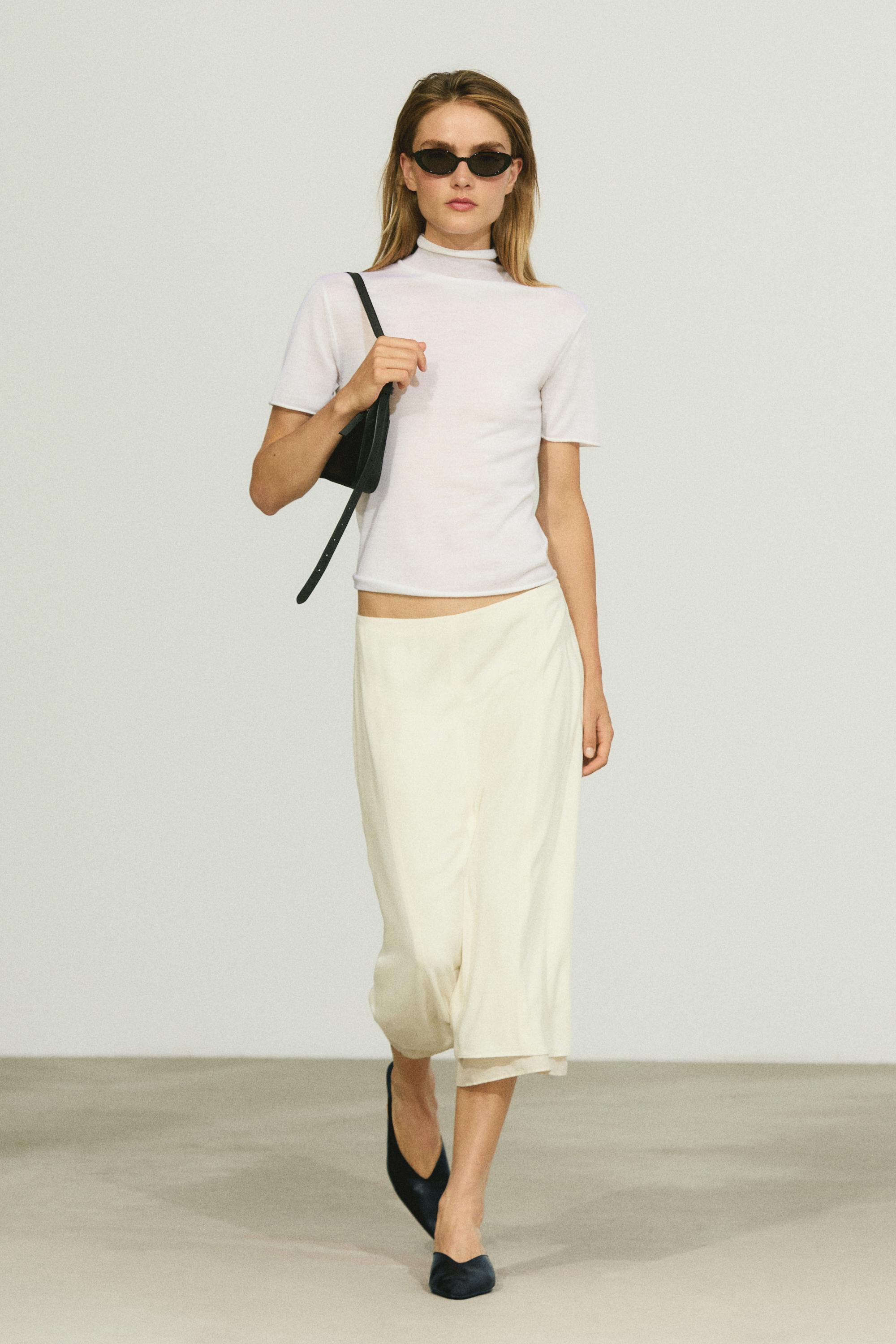 Soft leather mules — BLACK