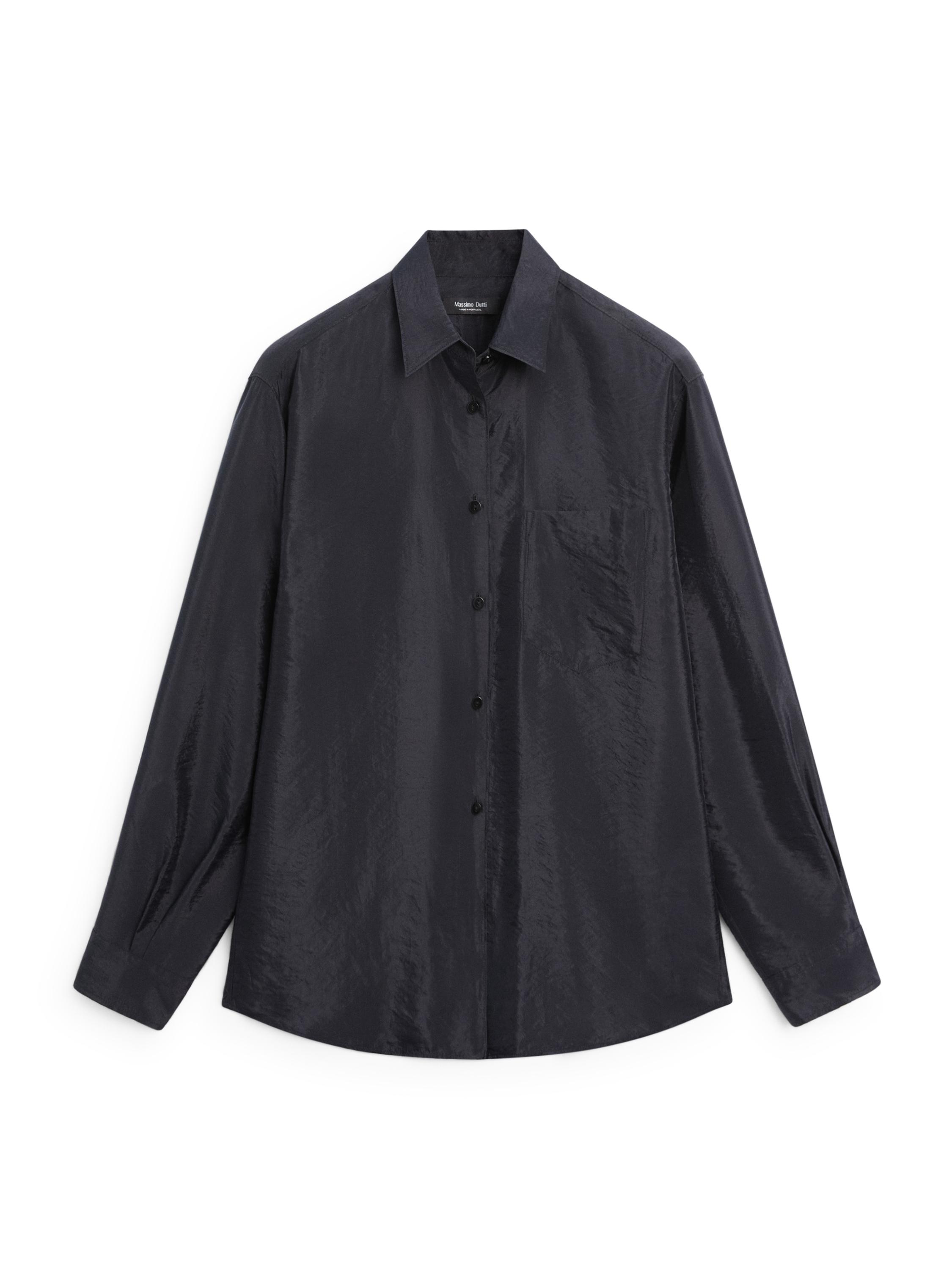 Flowing technical shirt — DARK NAVY