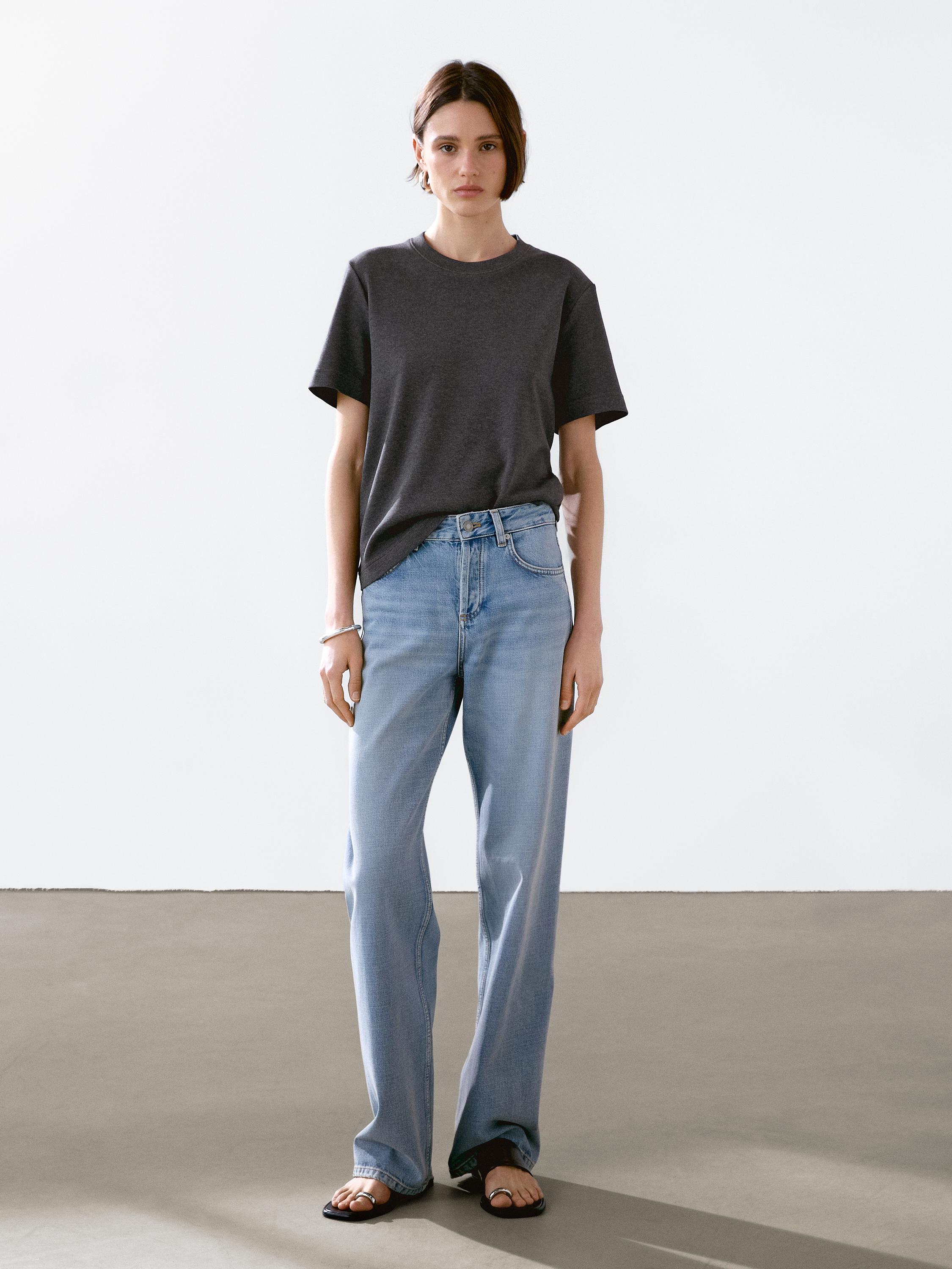 T-shirt round neck 100% cotton