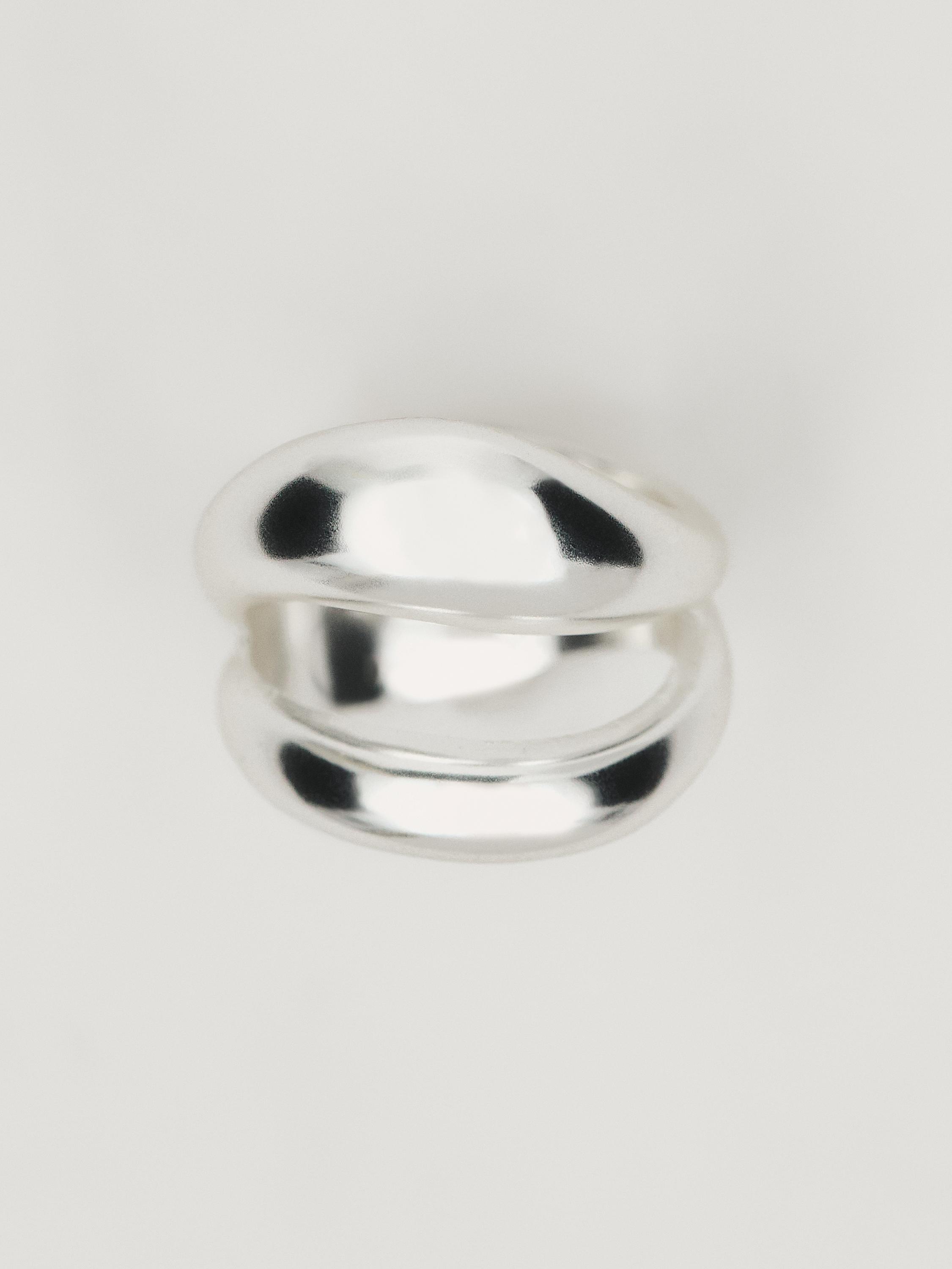 Bague double asymétrique