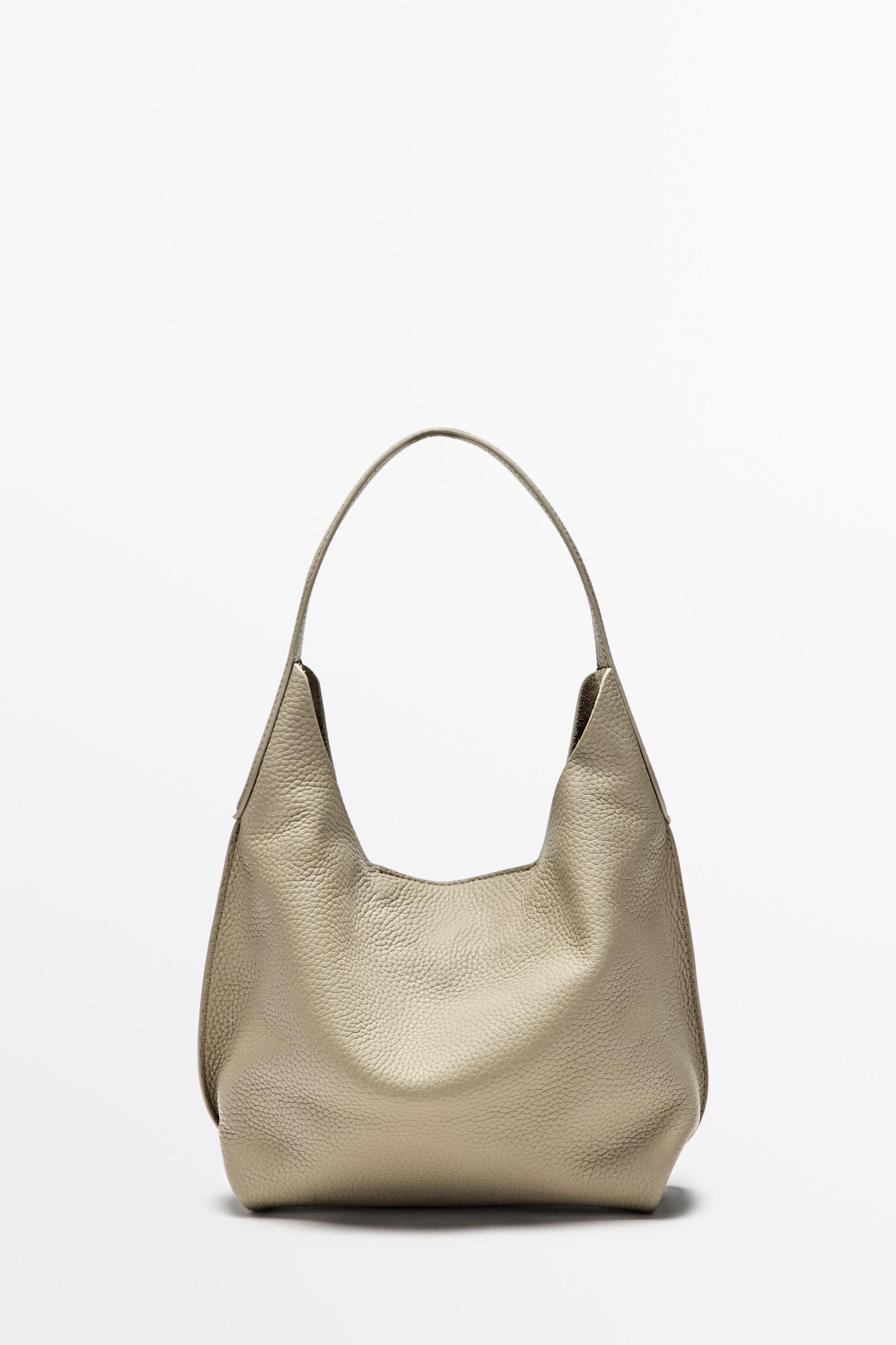 Nappa leather mini shoulder bag