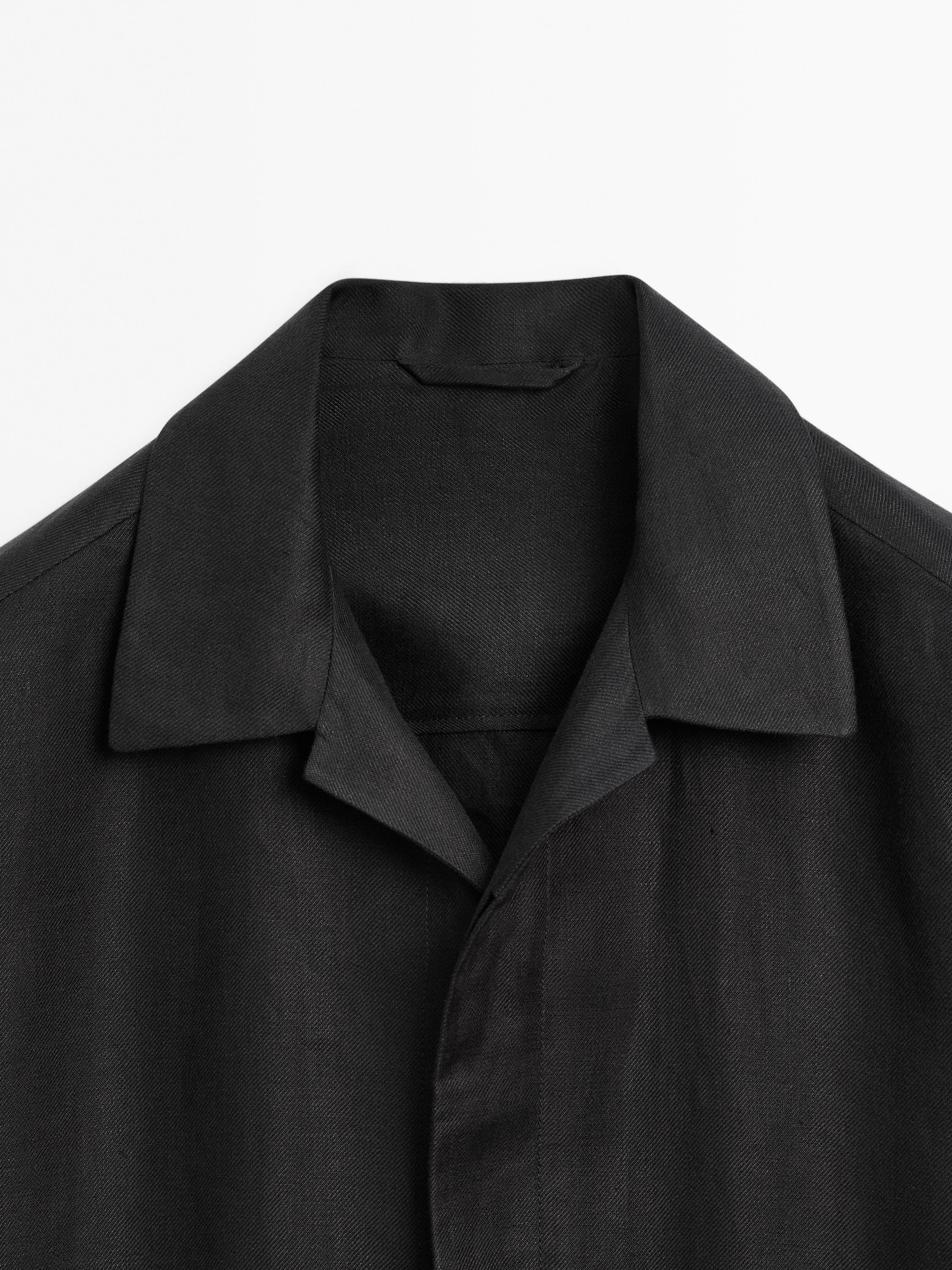 100% linen overshirt - Limited Edition