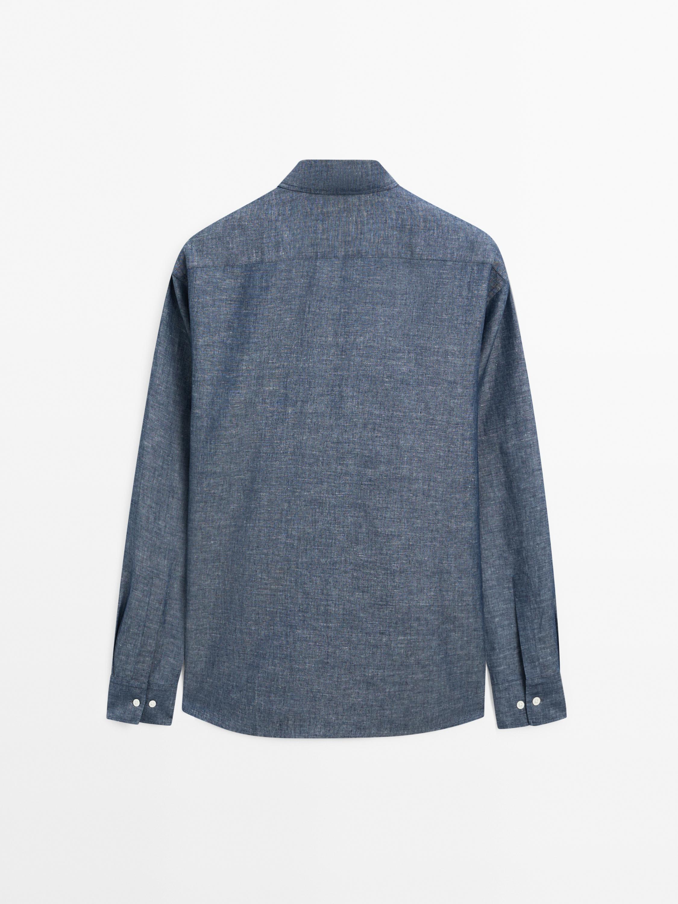 Camisa denim regular fit