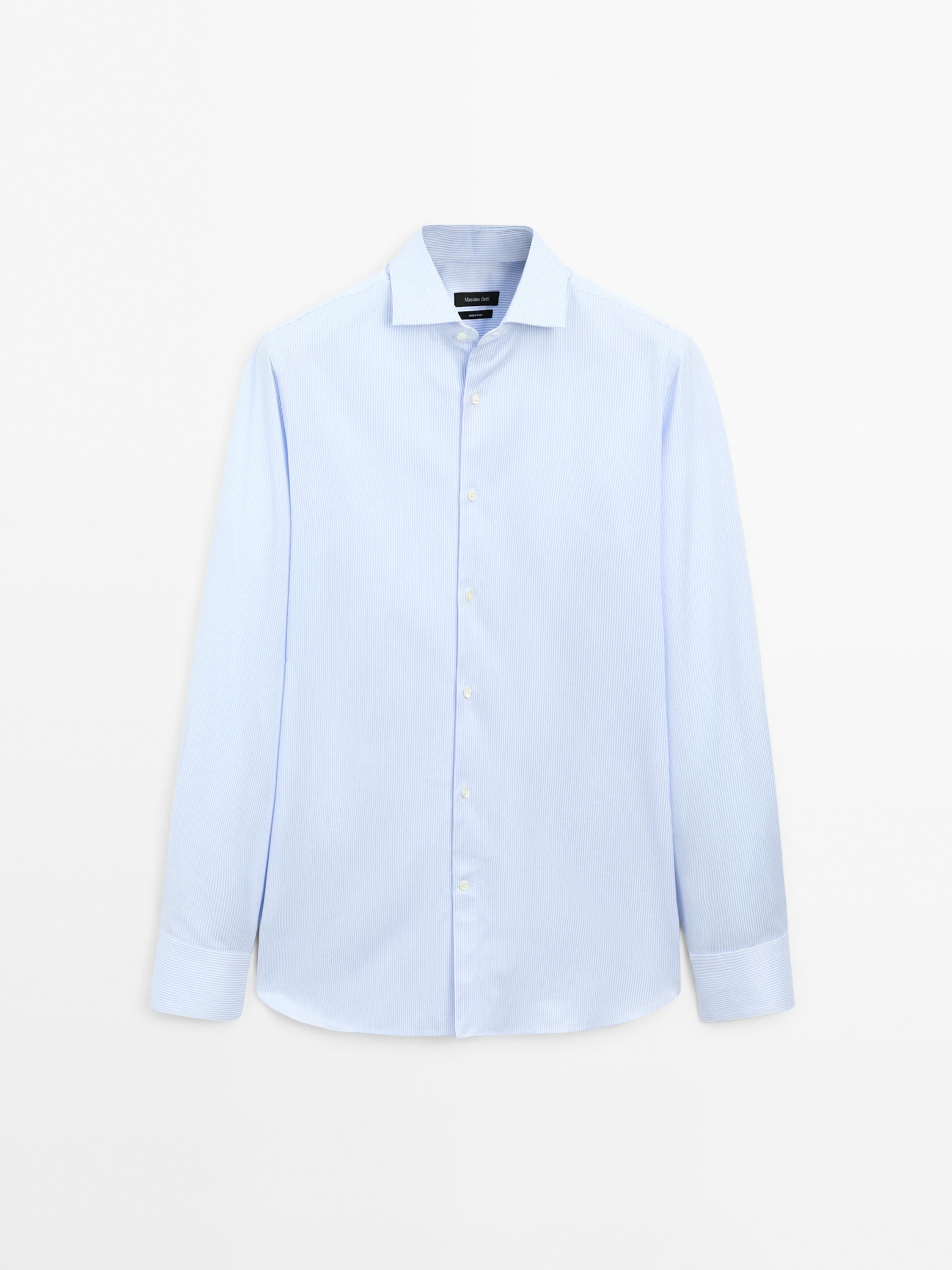 Alkandora marraduna, slim fit, kotoizko sargazkoa