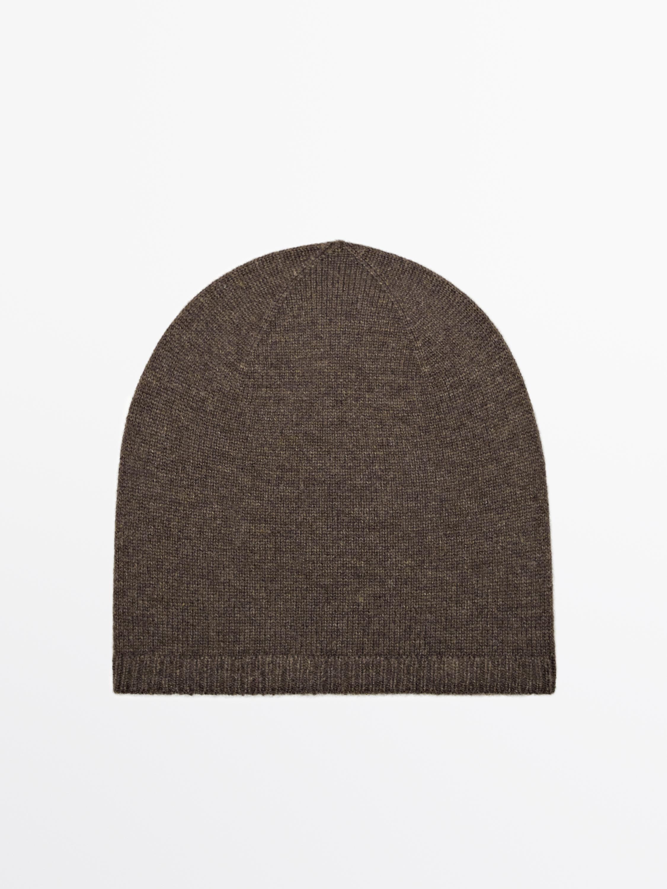 Fine wool blend beanie