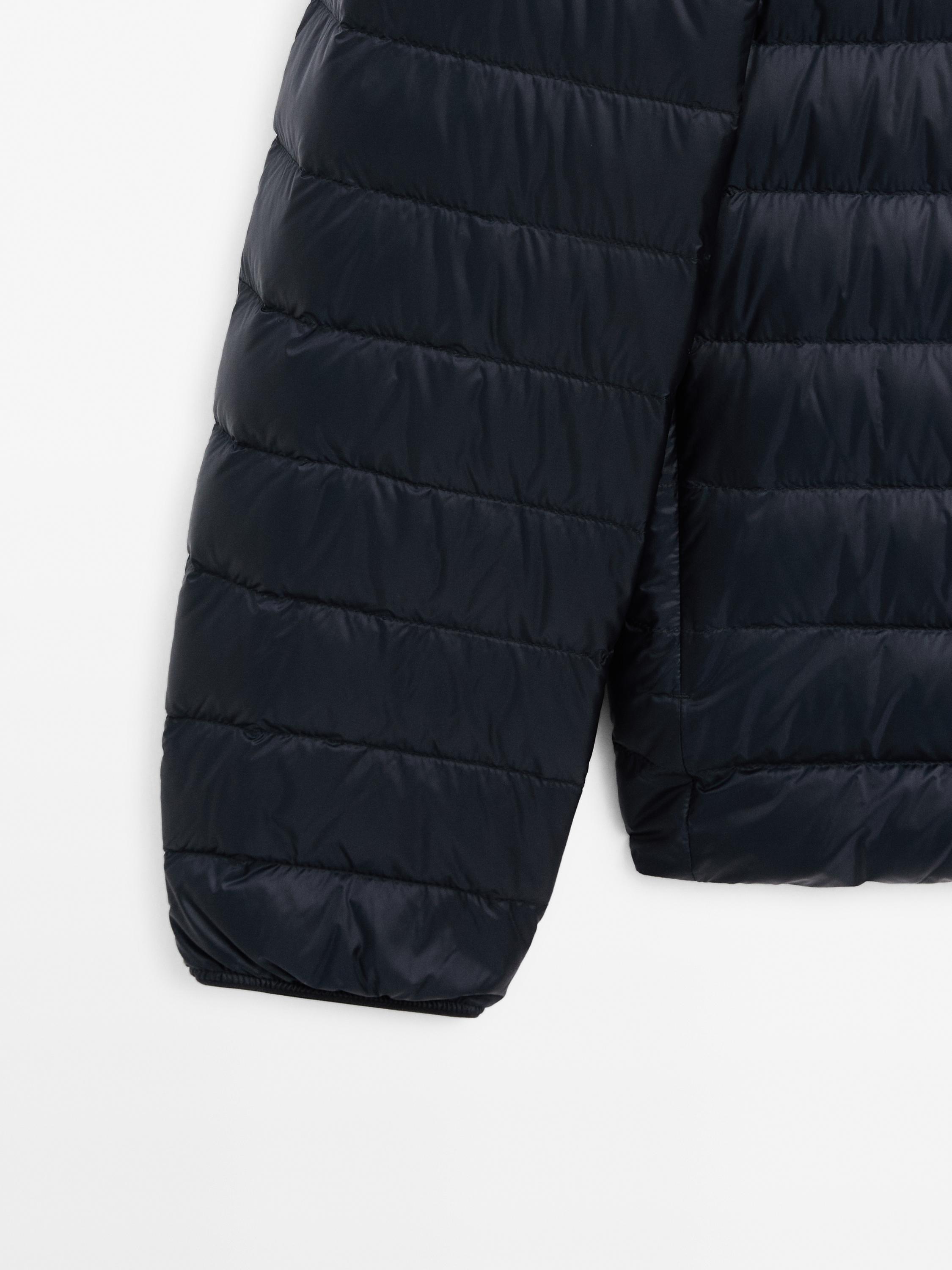 Foldable lightweight down puffer jacket