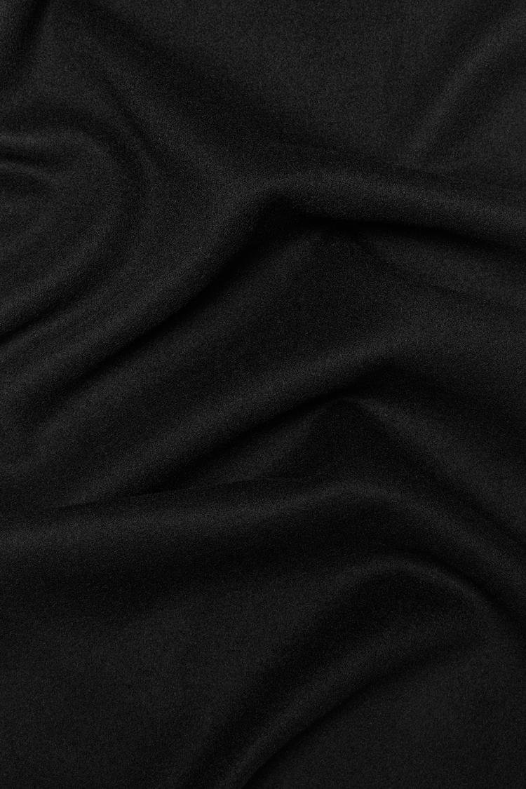 Wool cashmere scarf - LIMITED EDITION · Deep Blue, Medium Ecru ...