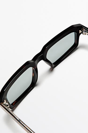 Rectangular sunglasses — BROWN 3