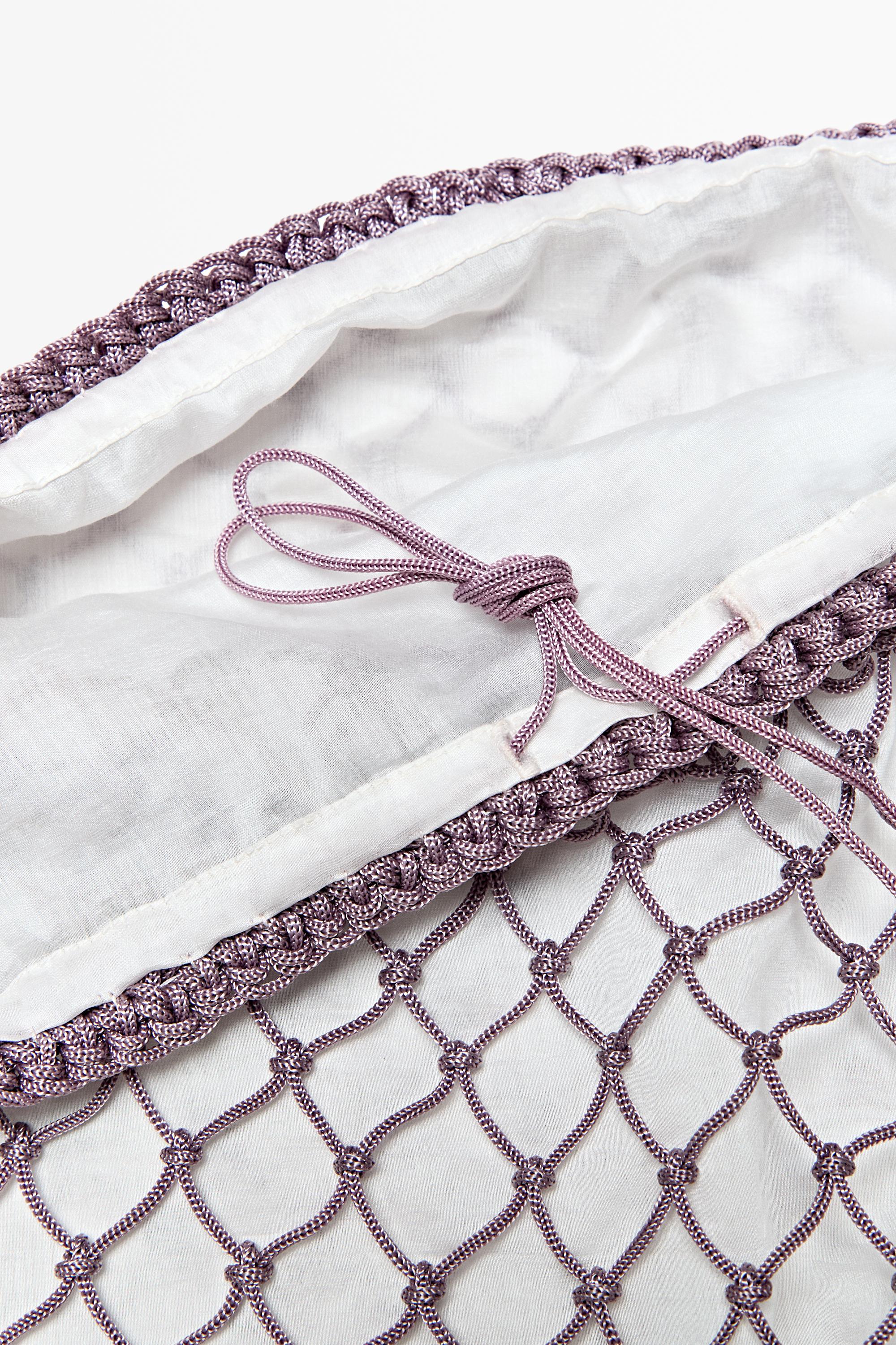 Mesh Bag - STUDIO — PLUM