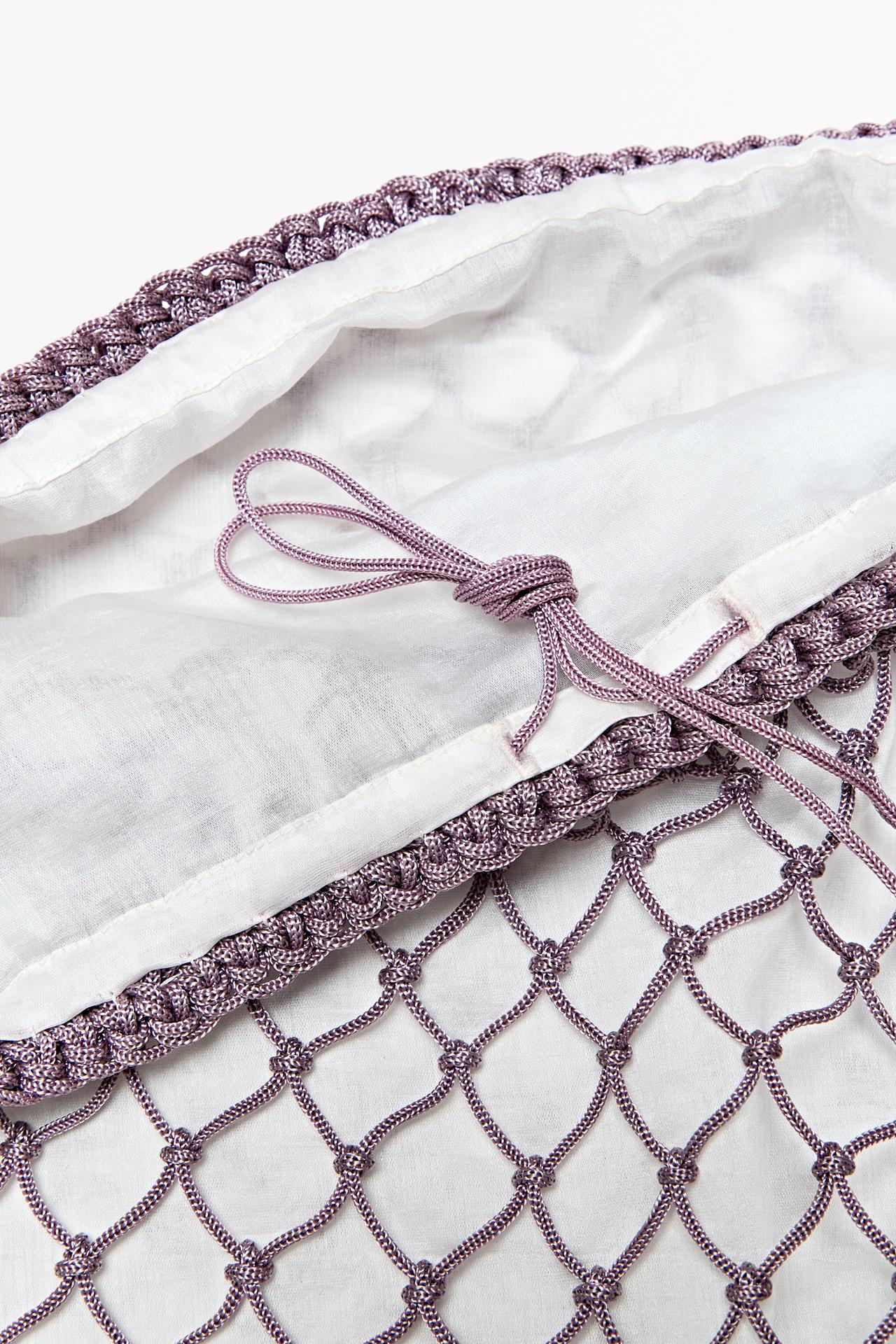 Mesh Bag - STUDIO — PLUM