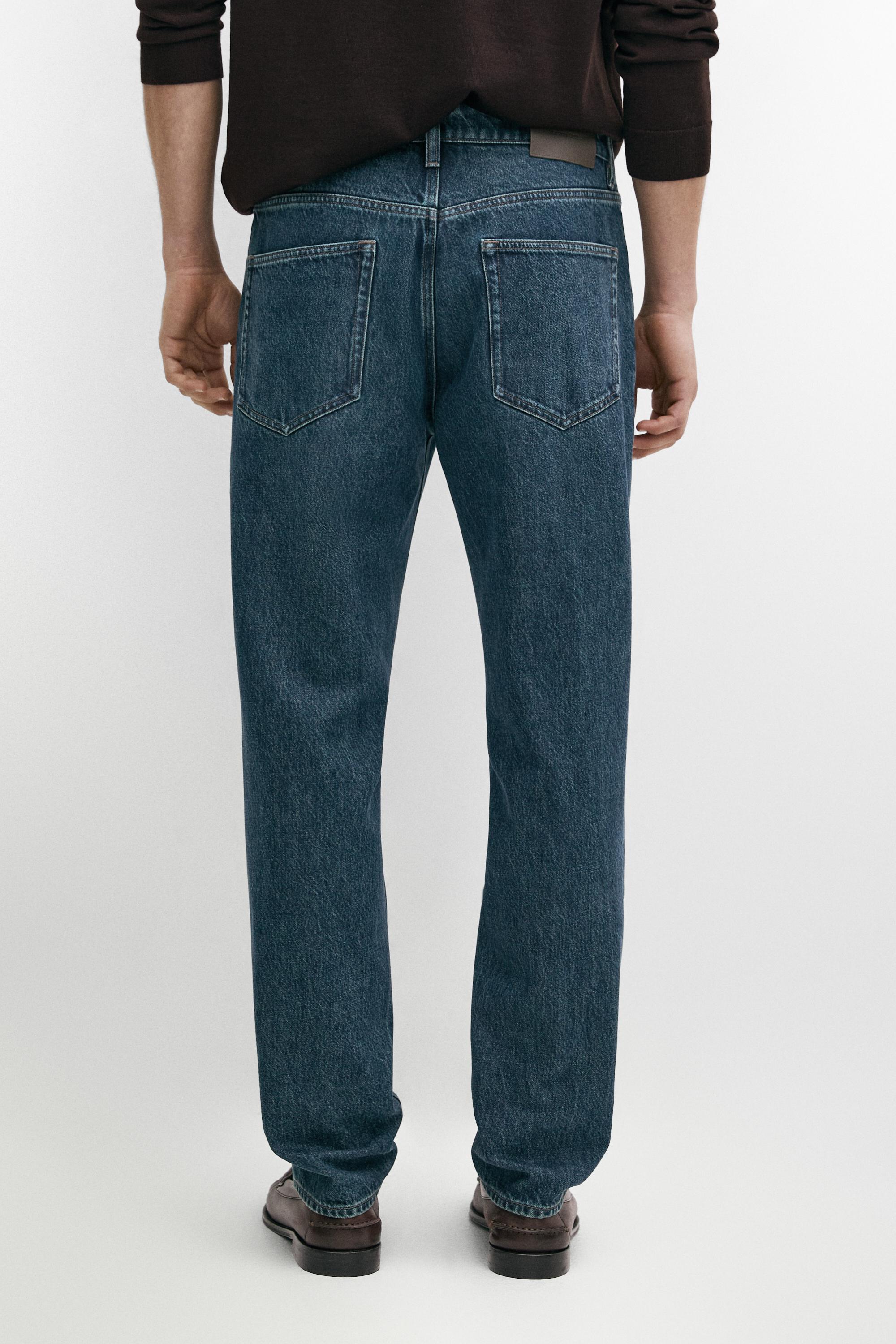 Tapered fit jeans — INDIGO