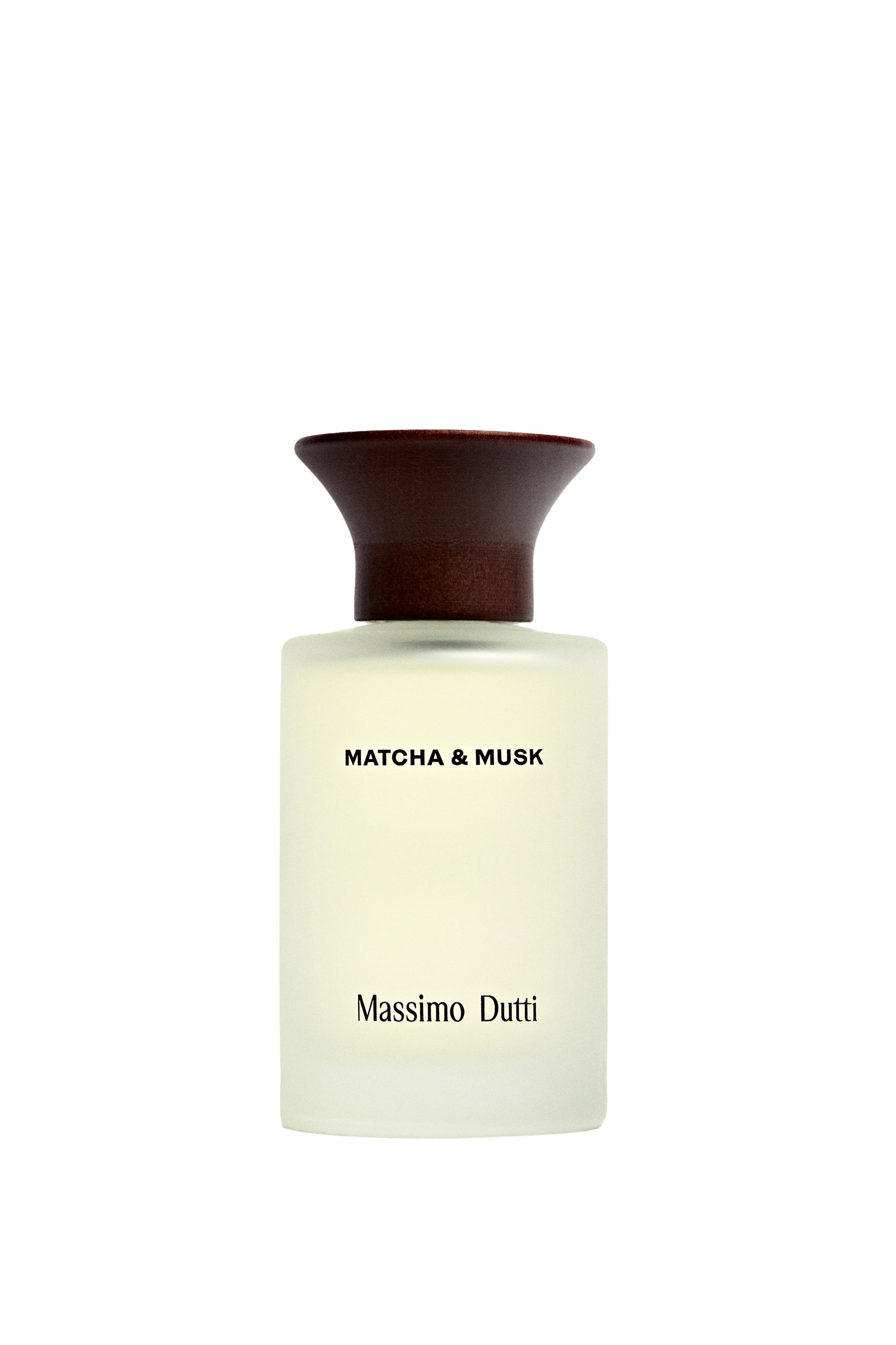 (100ML) MASSIMO DUTTI MATCHA & MUSK EAU DE PARFUM — PALE GREEN