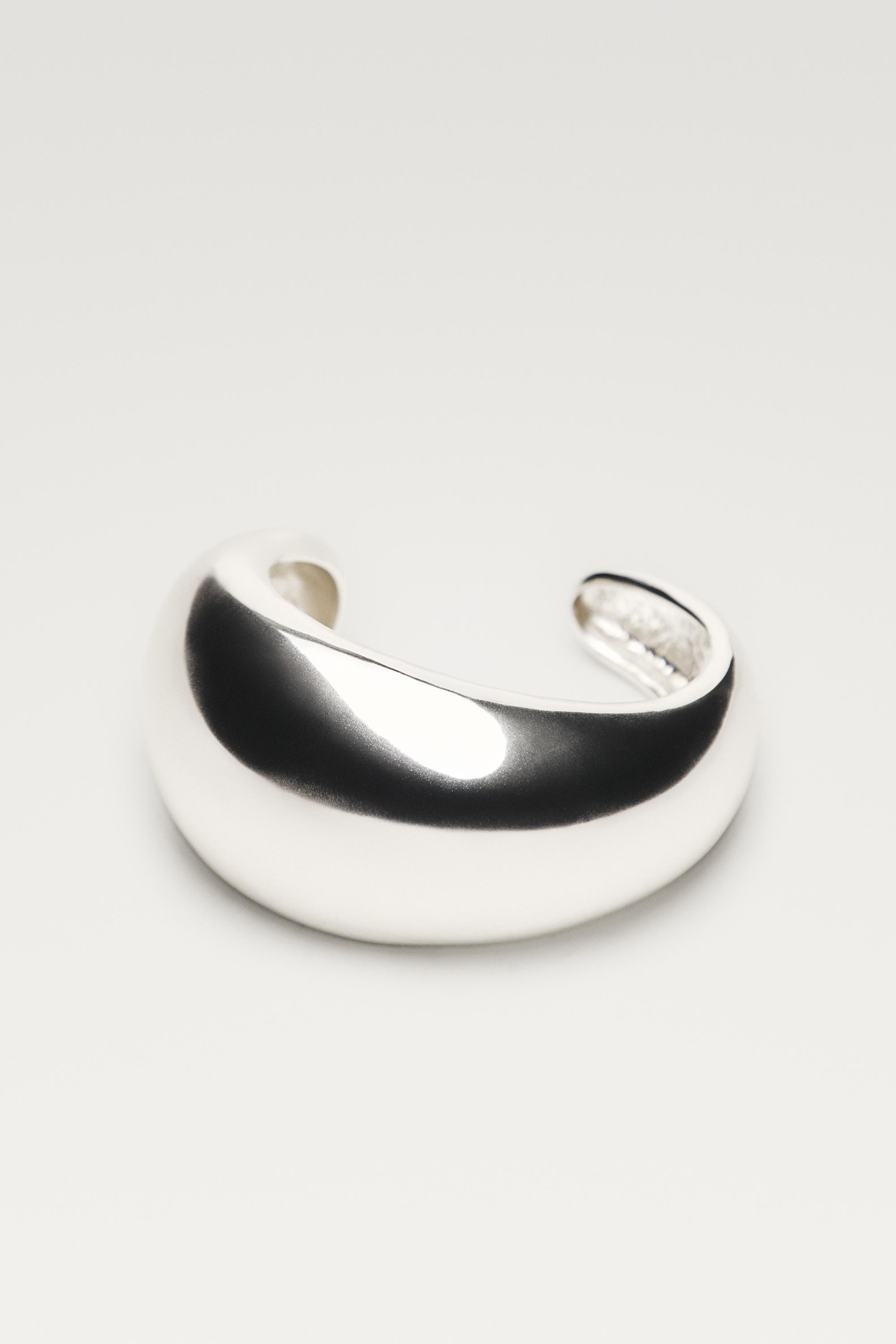 Rounded Volume Bracelet — SILVER