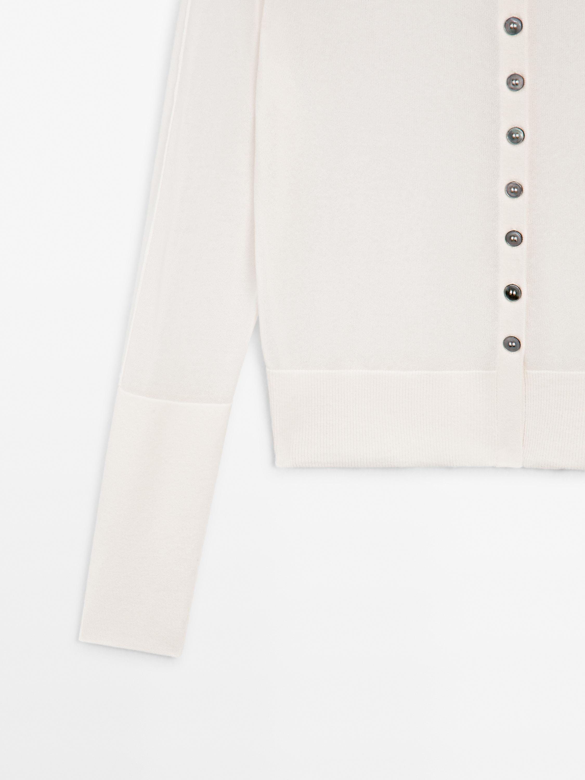 Fine cotton blend cardigan - Studio
