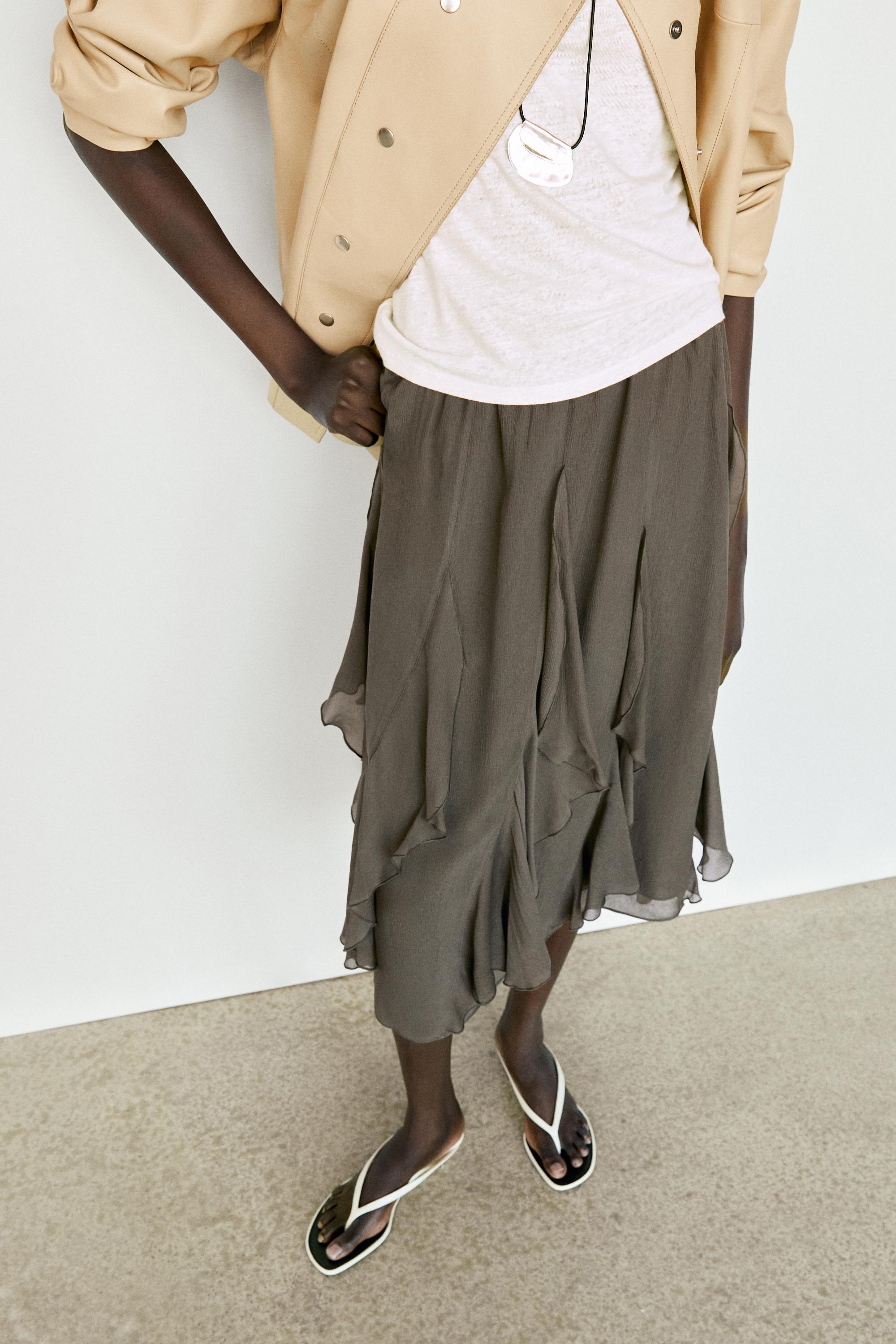 Nappa leather shirt — Vanilla