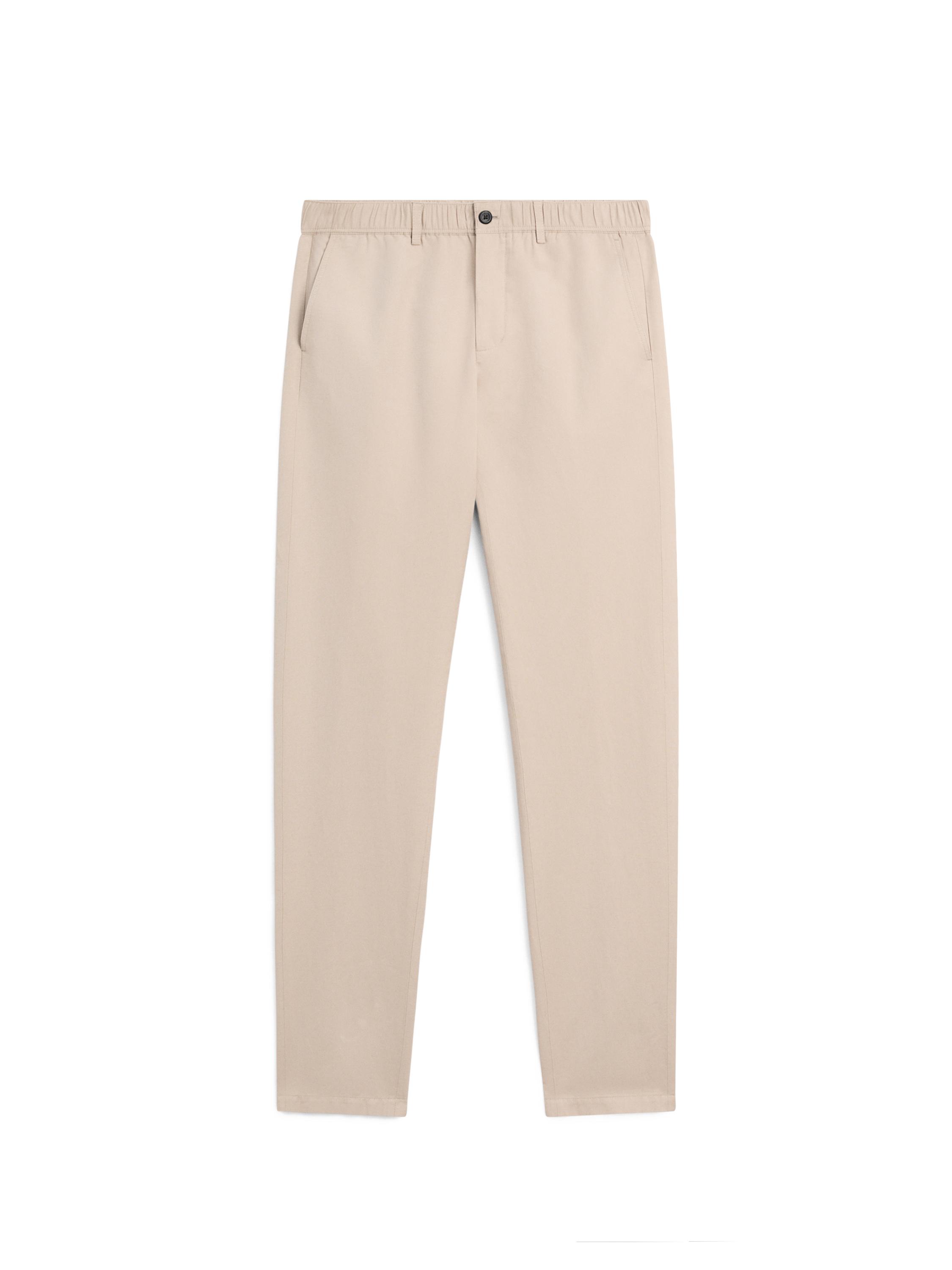 Jogger fit trousers — BEIGE