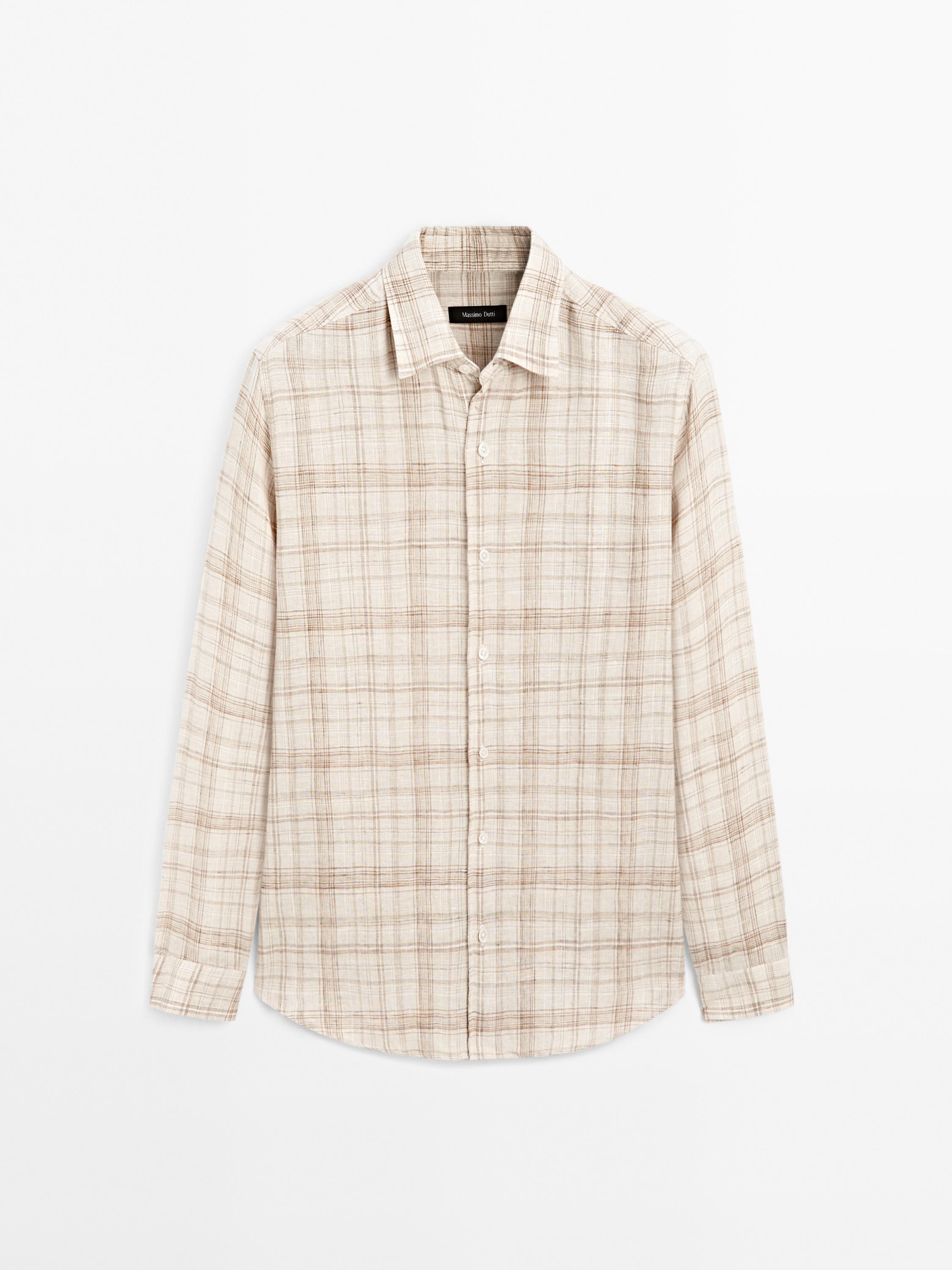 Camisa cuadros regular fit