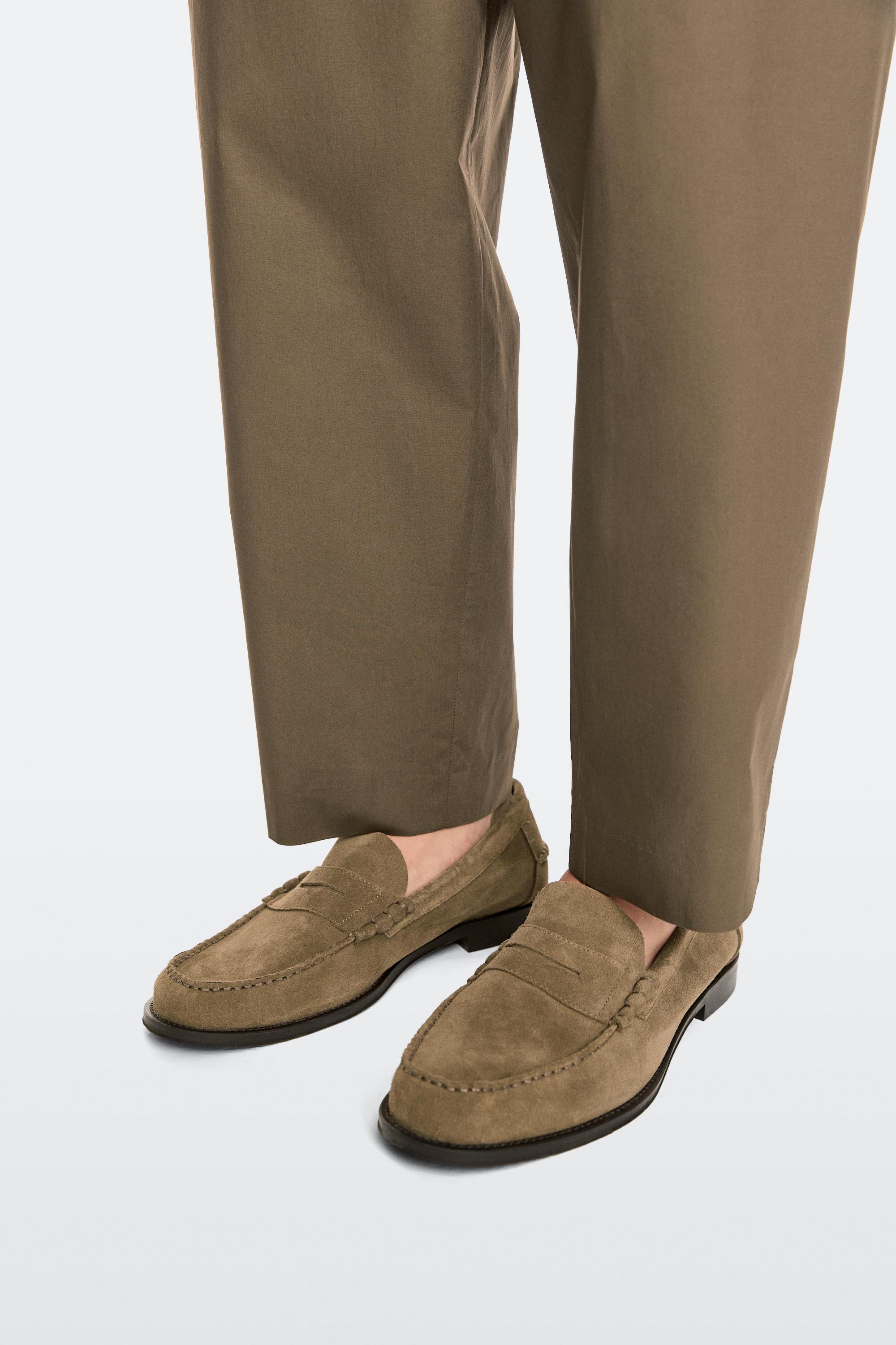 Penny loafers — STONE