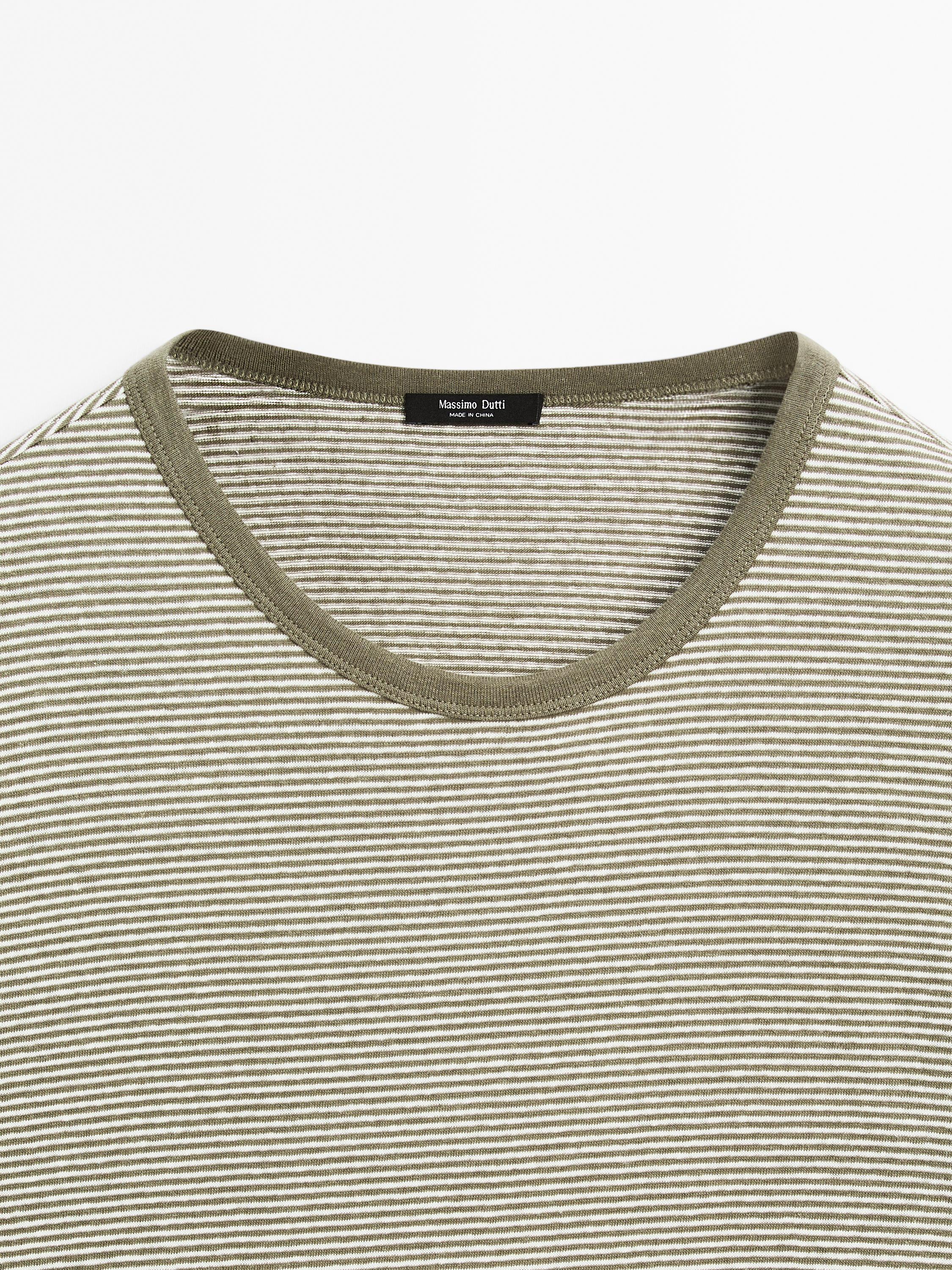 ★Massimo Dutti★ Striped cotton linen blend t-shirt 06238518700-o6.jpg?ts=