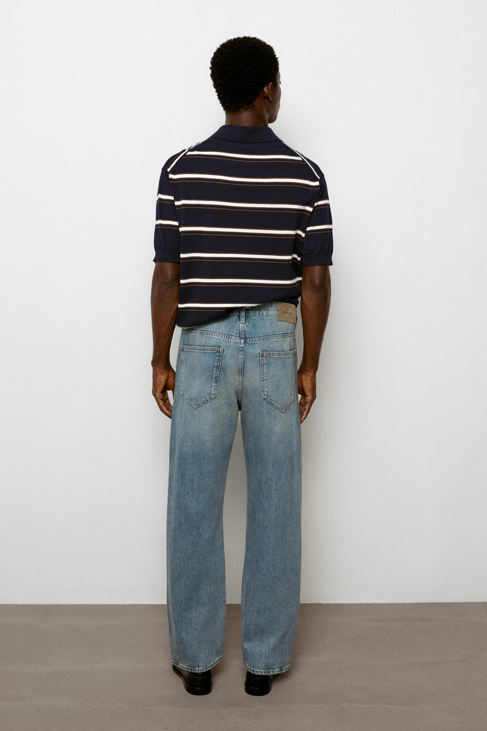 Straight-leg jeans — Light Blue
