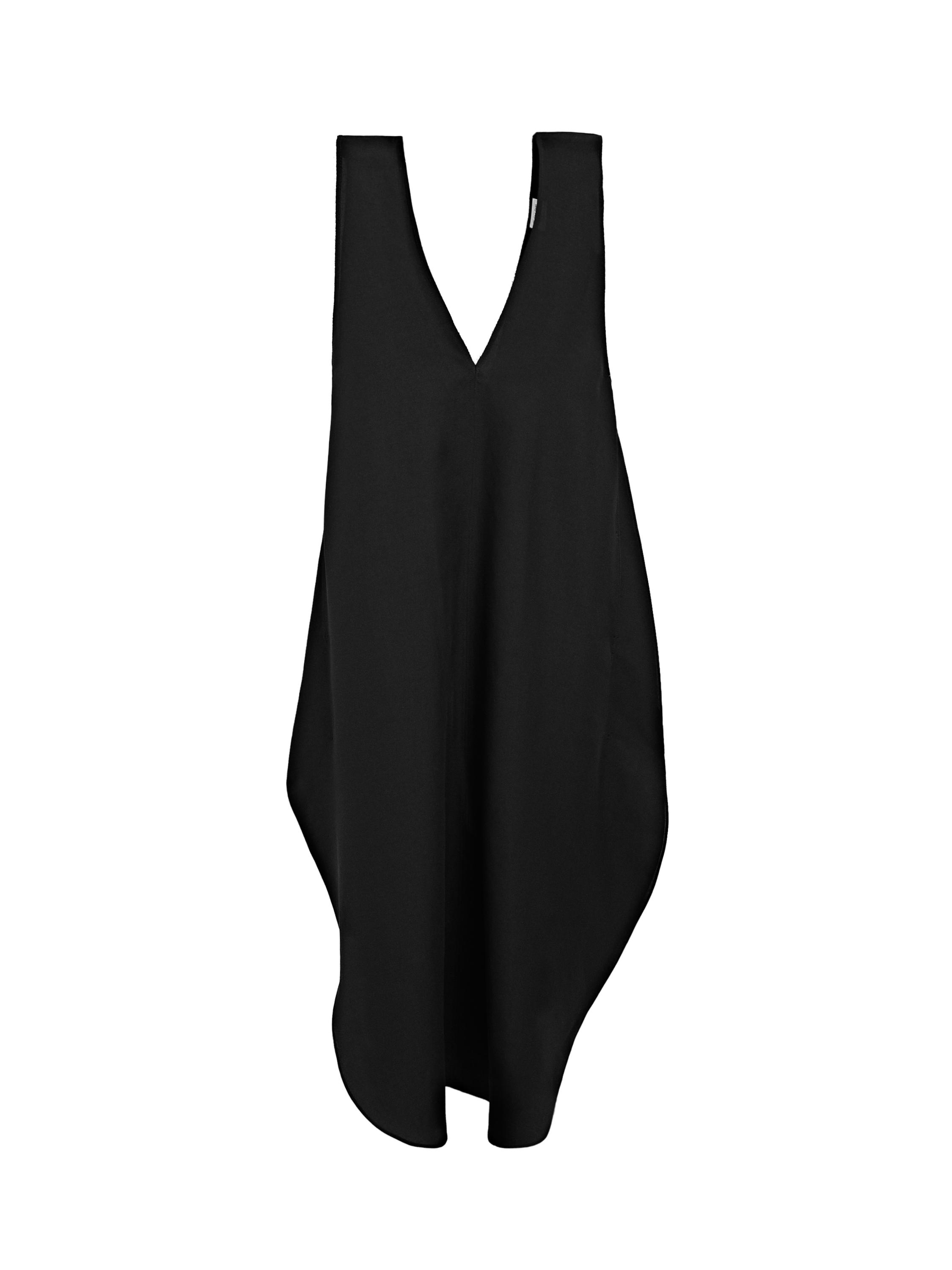 ★ Massimo Dutti★ Contrast V-neck long one-piece 066015662 Massimo Dutti Womens Maxi Dress L Green Flowing Long Sleeve