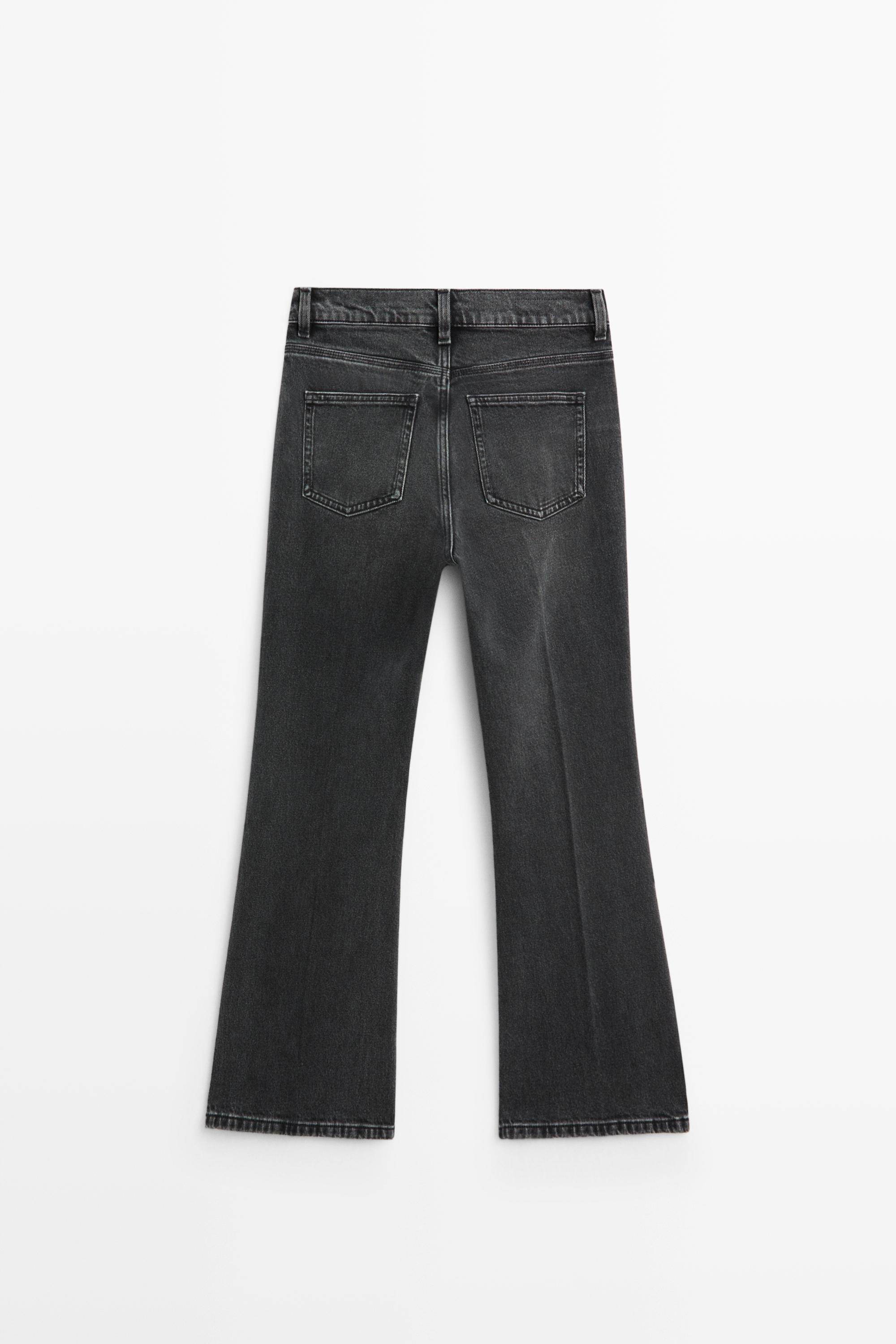 Jeans a campana a vita media