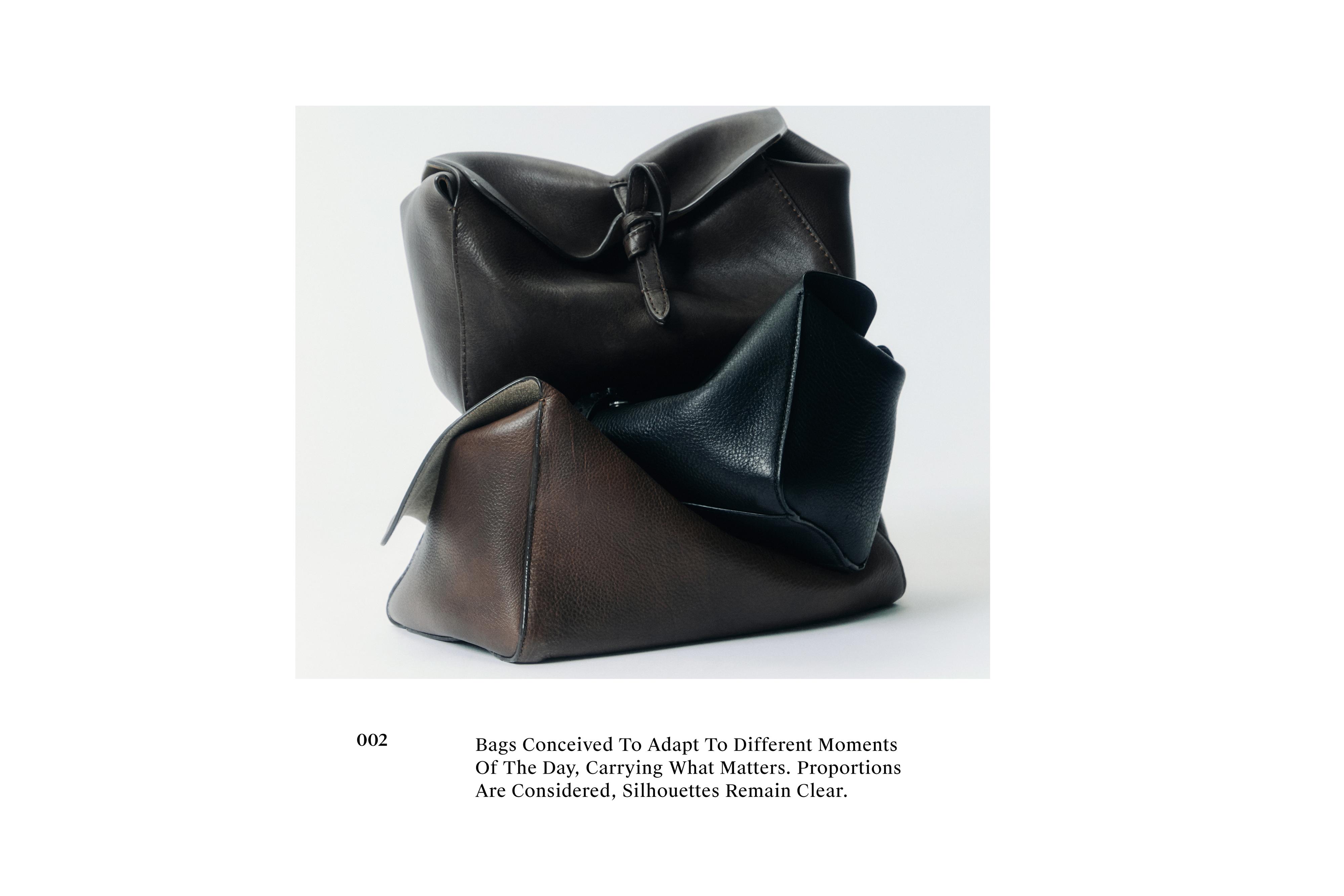 Nappa leather travel toiletry bag — BROWN