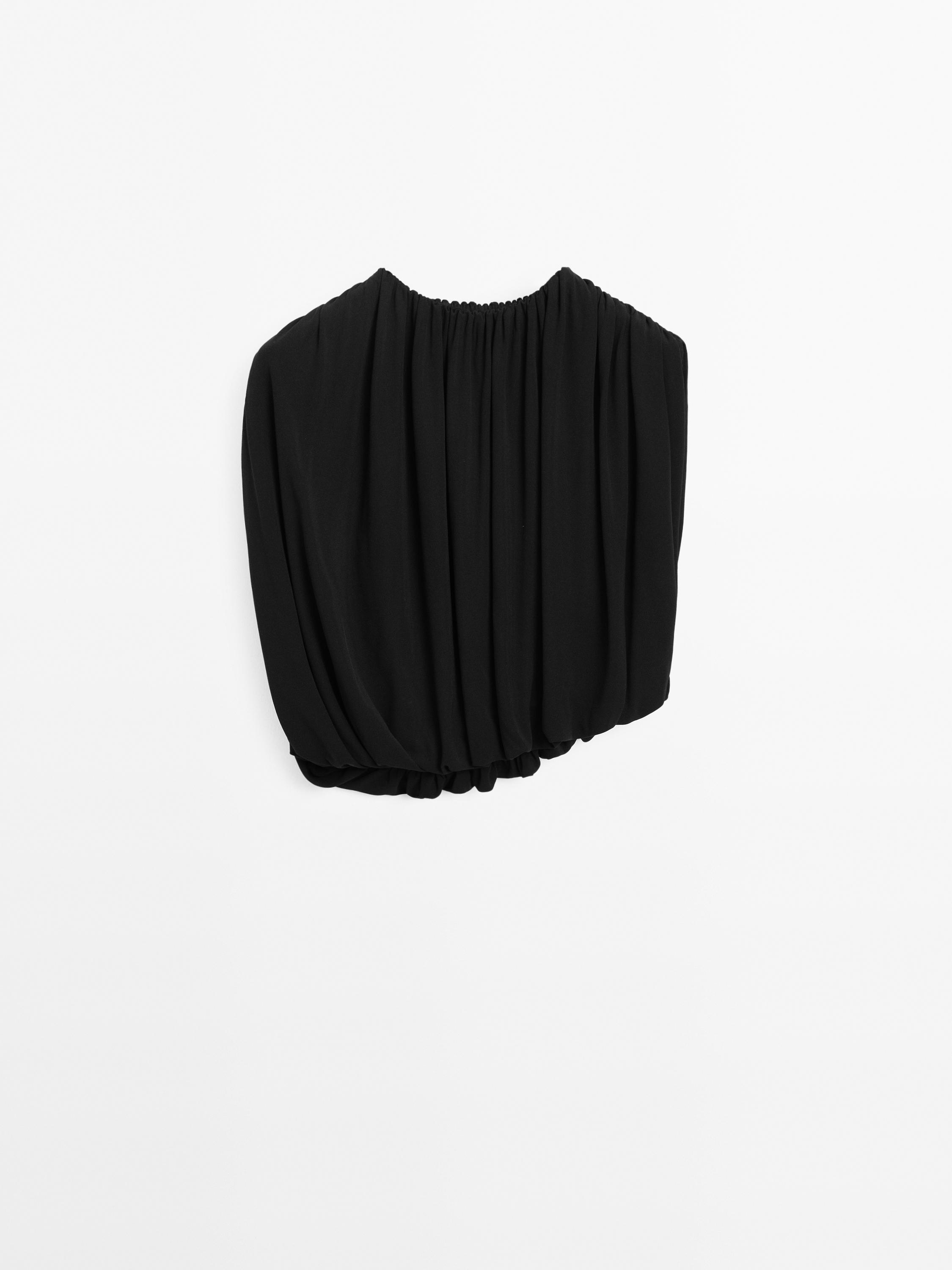 Balloon-effect sleeveless top - Studio