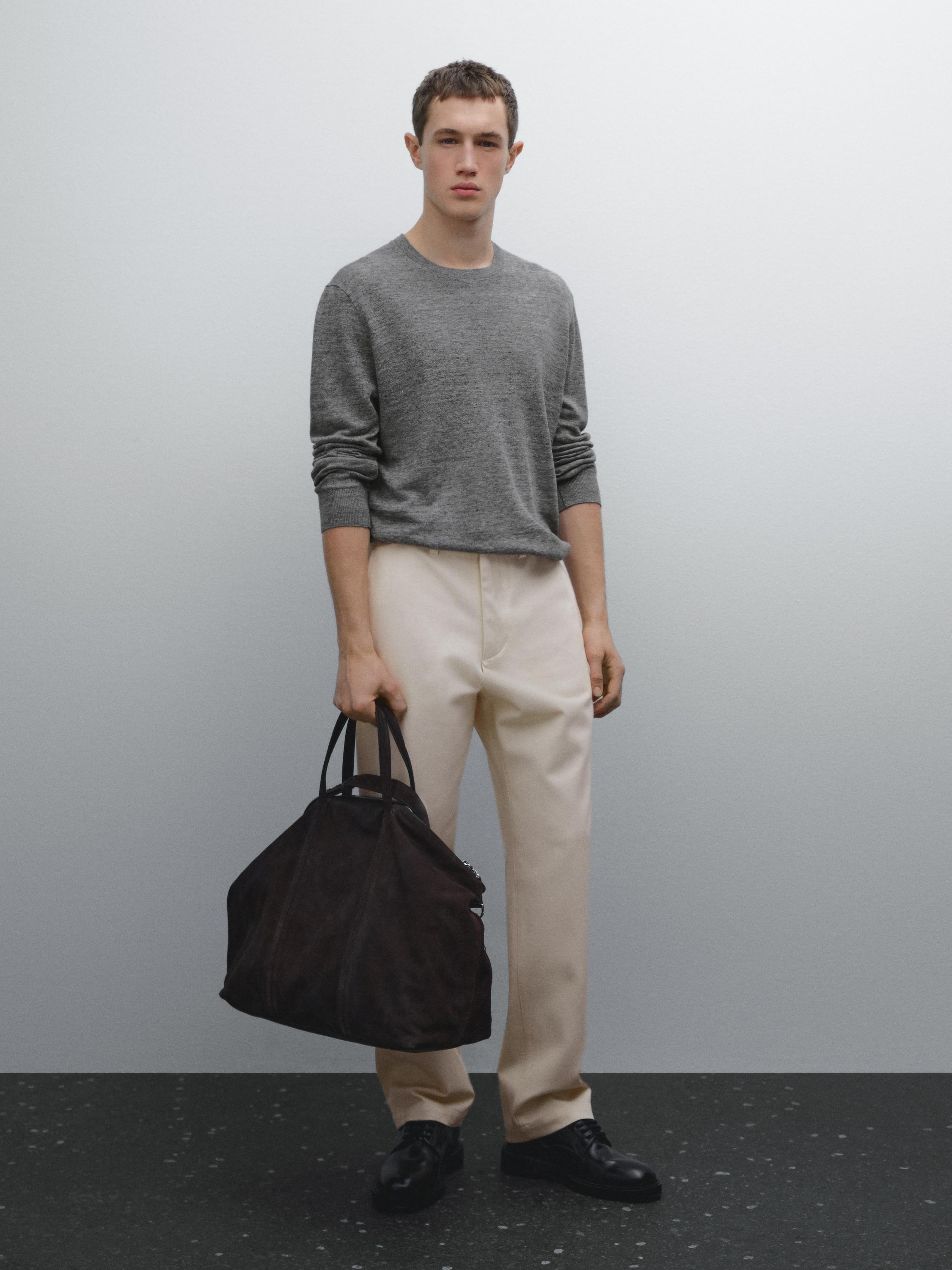 سويتر بحياكة مولينيه كتان 100%