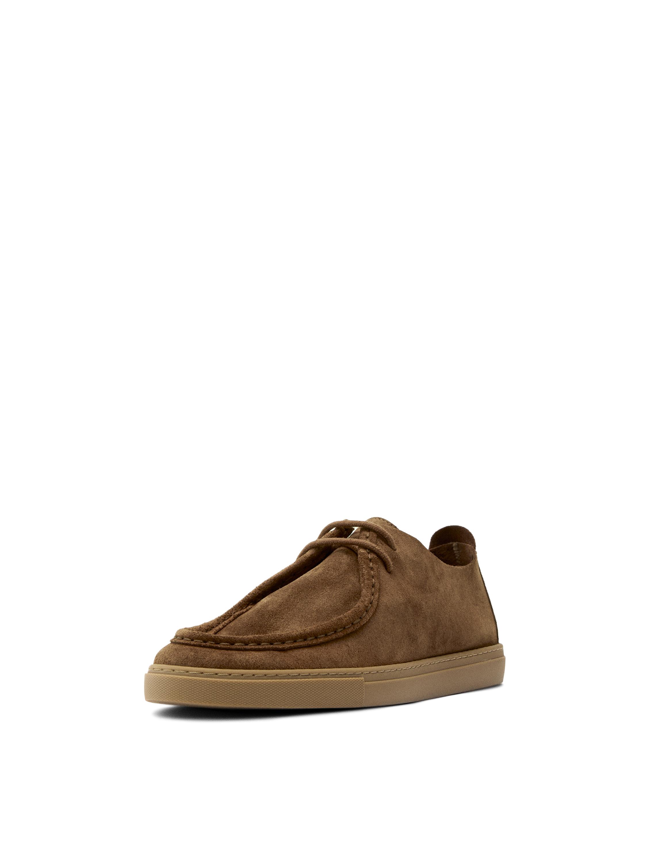 Soft leather moc toe shoes — OCHRE