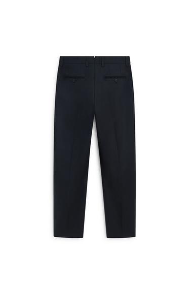 Wool blend suit pants - LIMITED EDITION — NAVY BLUE 7