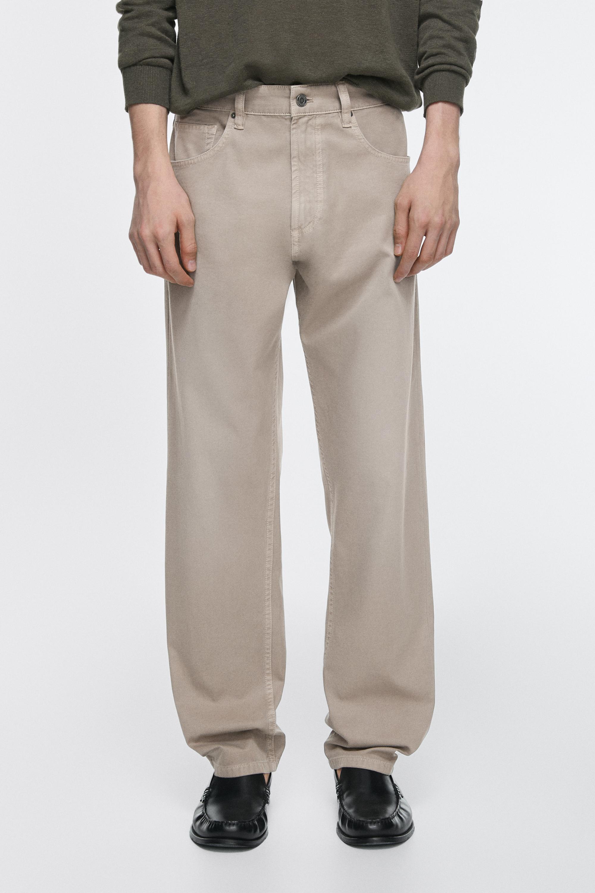Relaxed-fit jeans — PALE GREEN