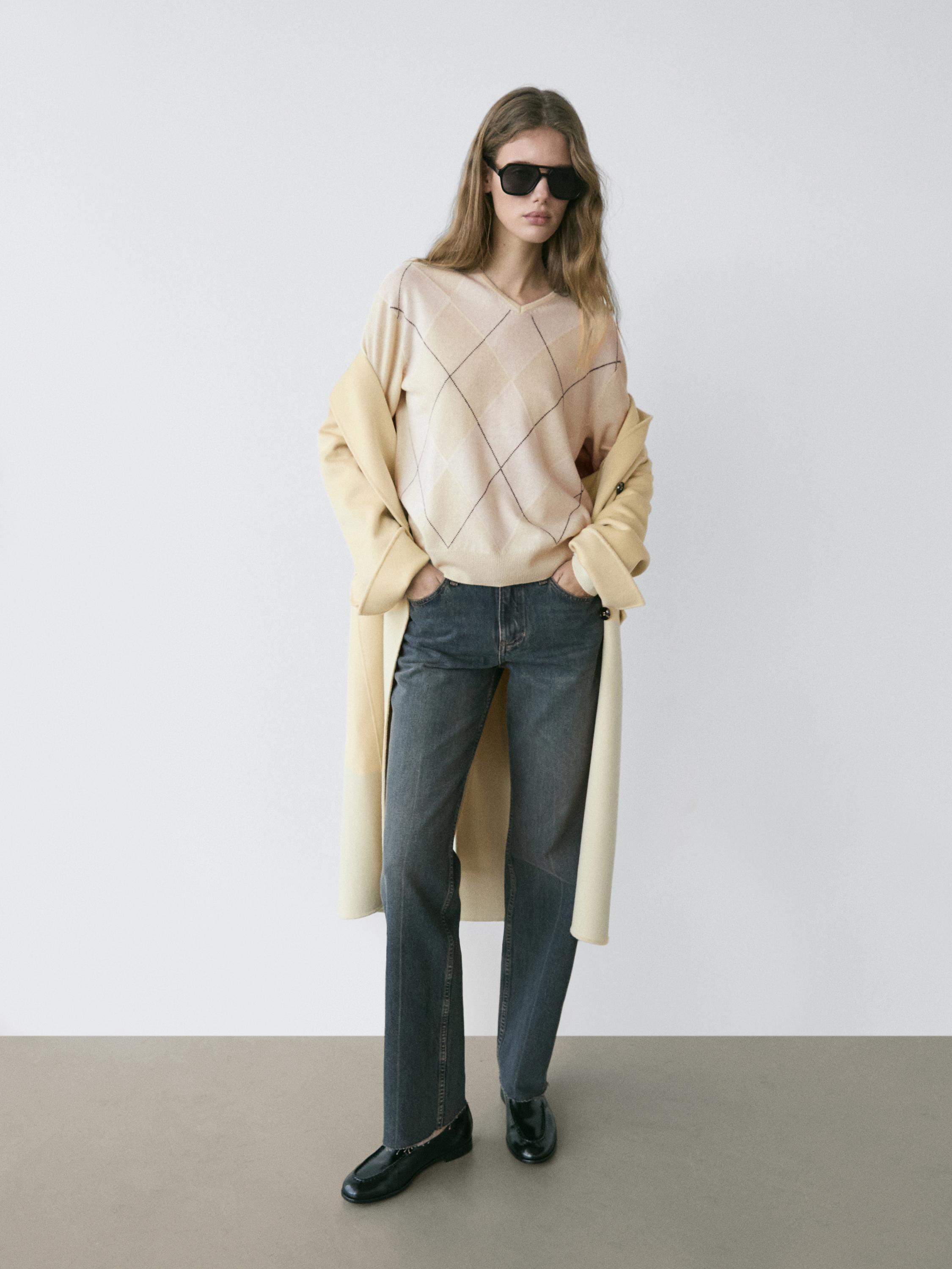 Straight-leg jeans — MEDIUM BLUE