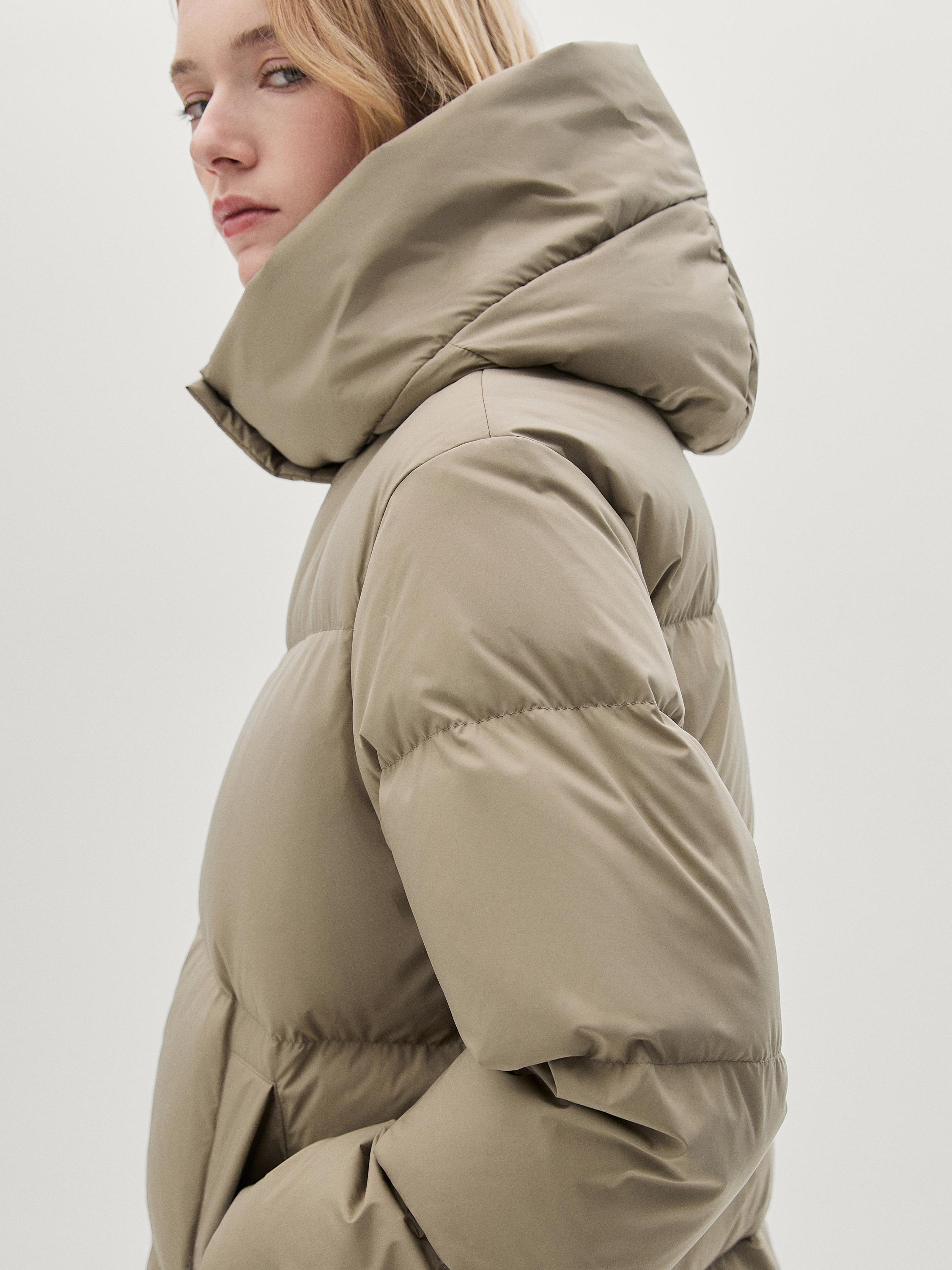 Plumiferos Mujer Massimo Massimo Dutti Niños Plumiferos Parka