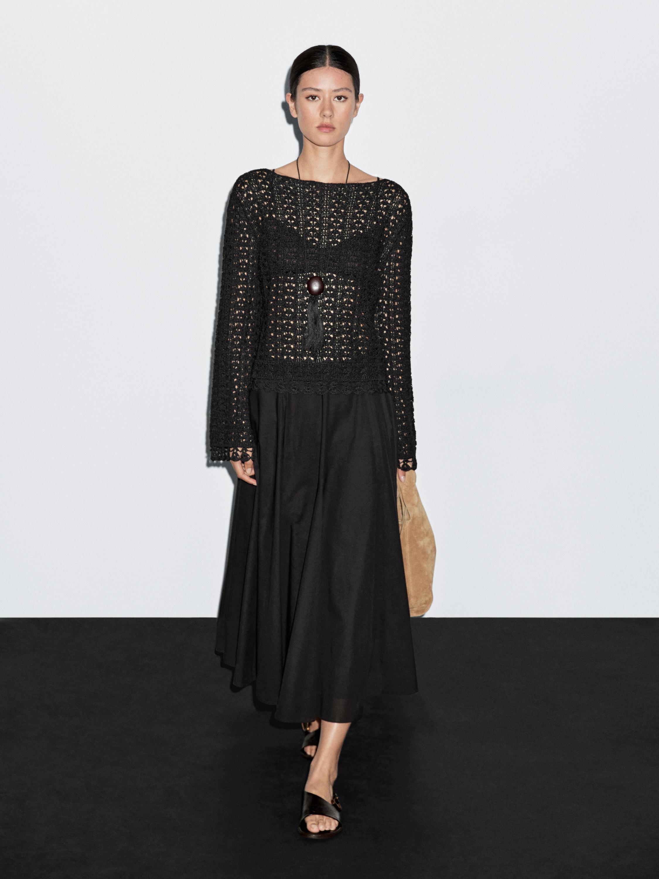 Jupe ample 100 % coton