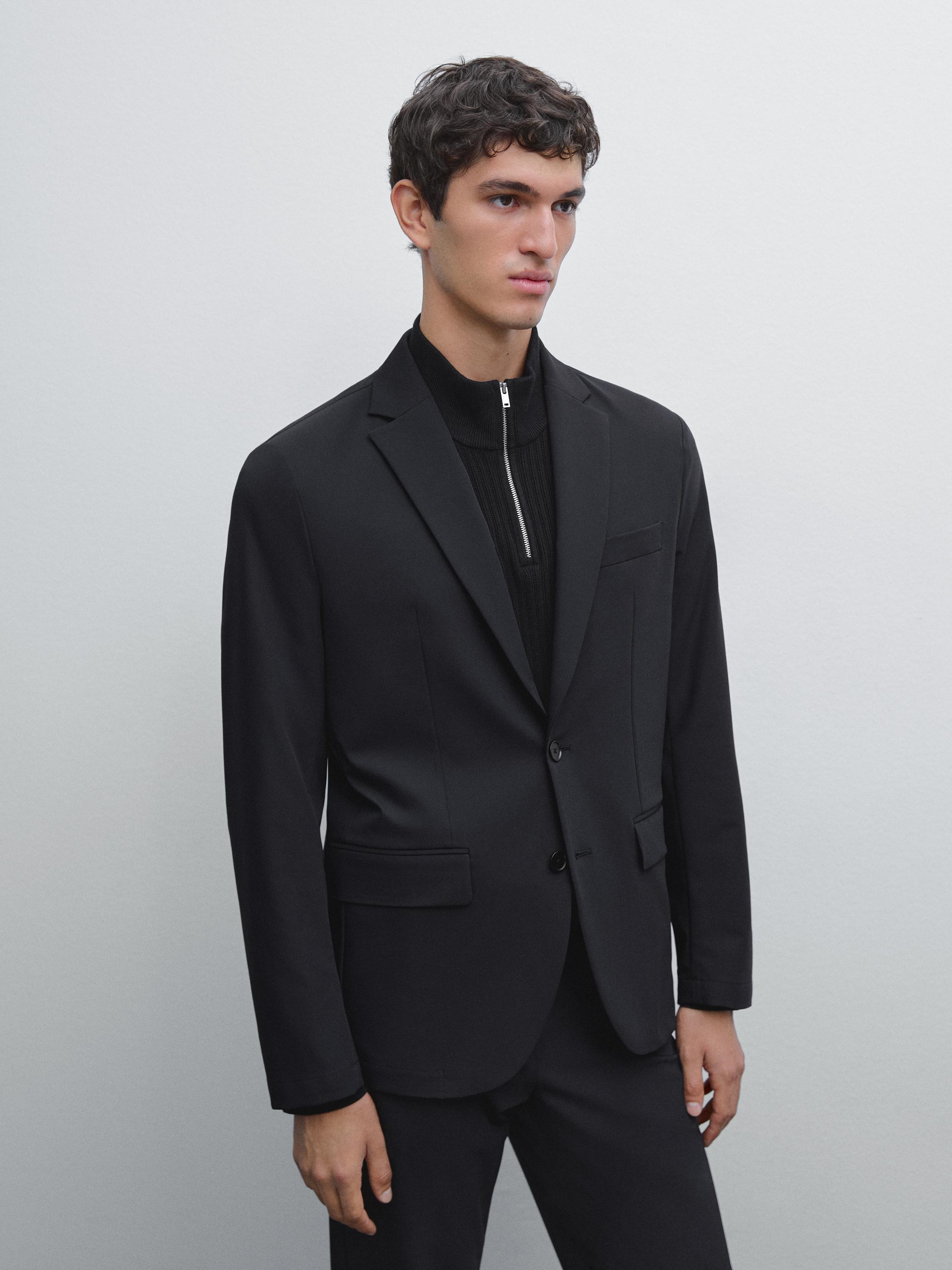 Blazer en tissu technique