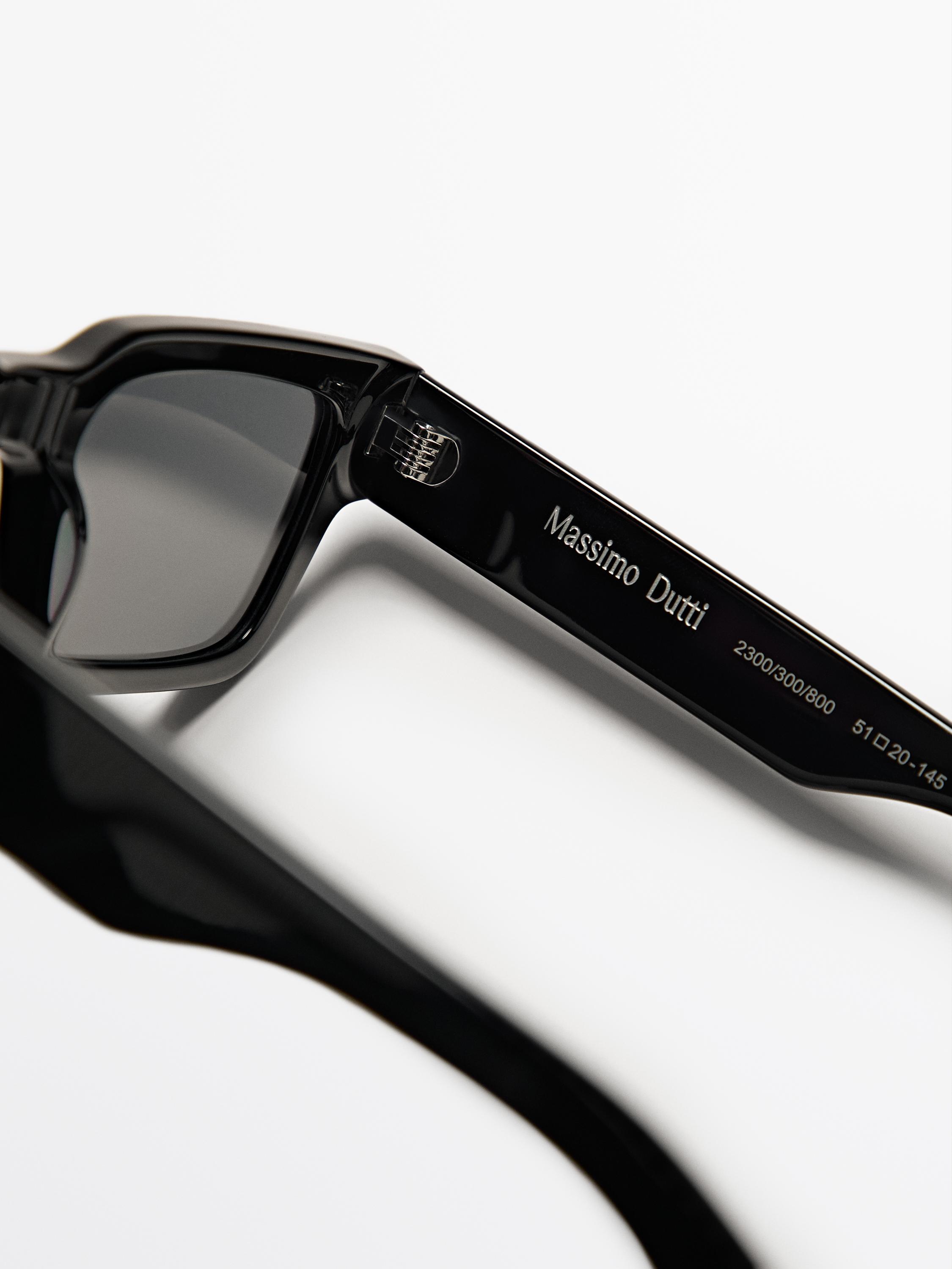 Rectangular sunglasses
