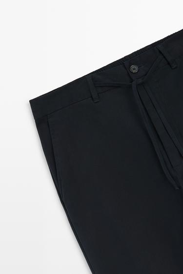 Jogger fit pants — NAVY BLUE 7