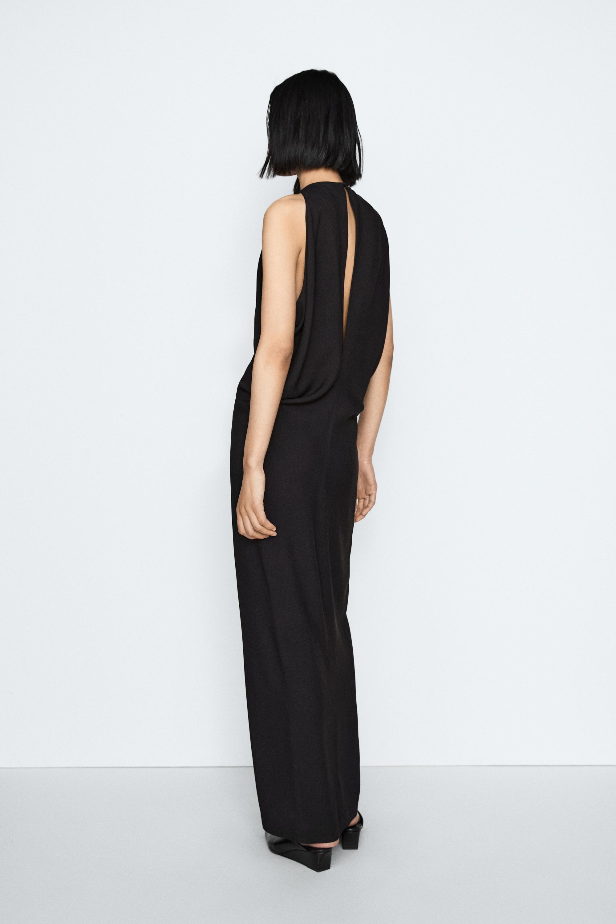 Robe midi à plis