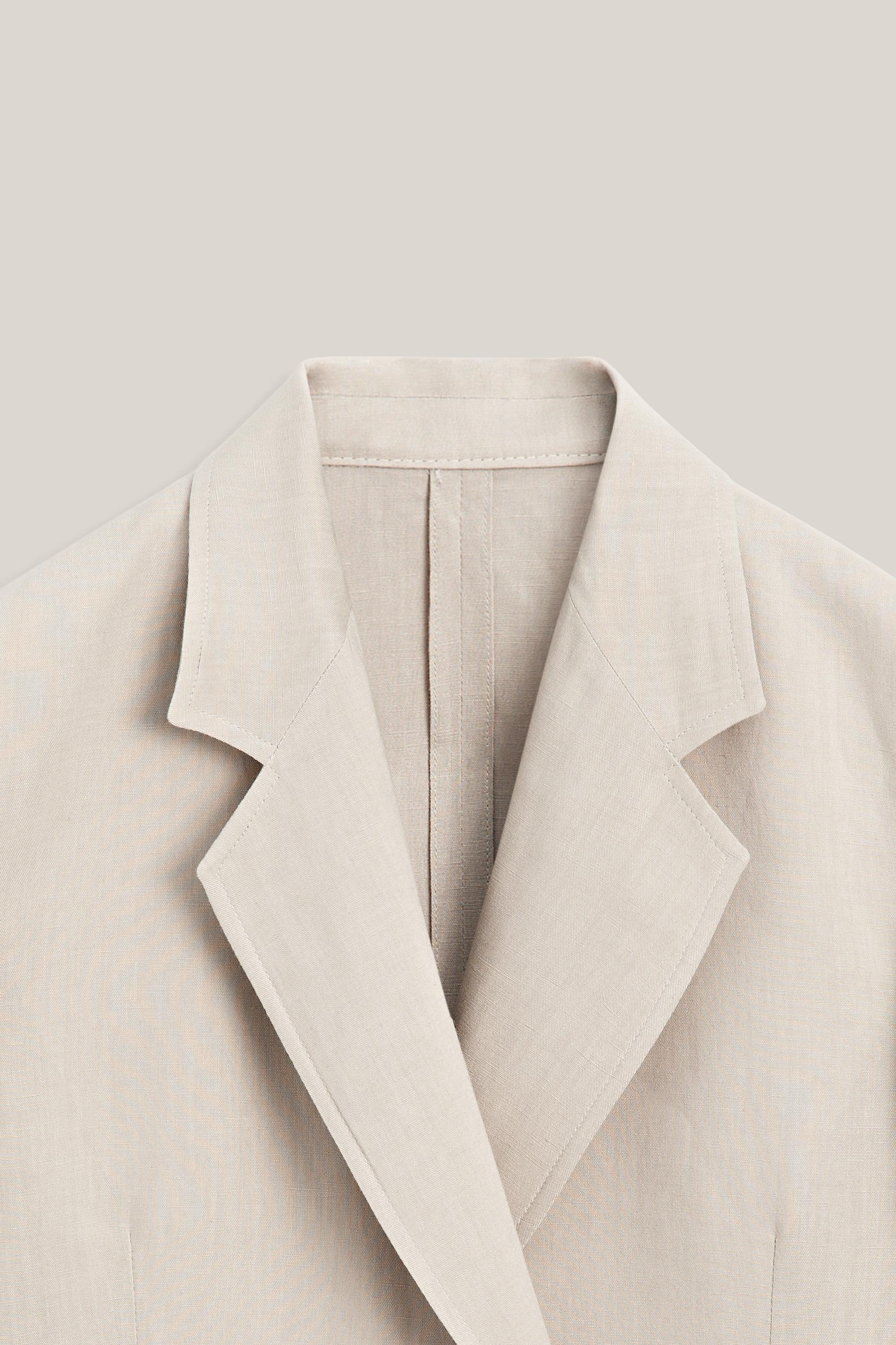 Oversize double-breasted blazer - LIMITED EDITION — SAND