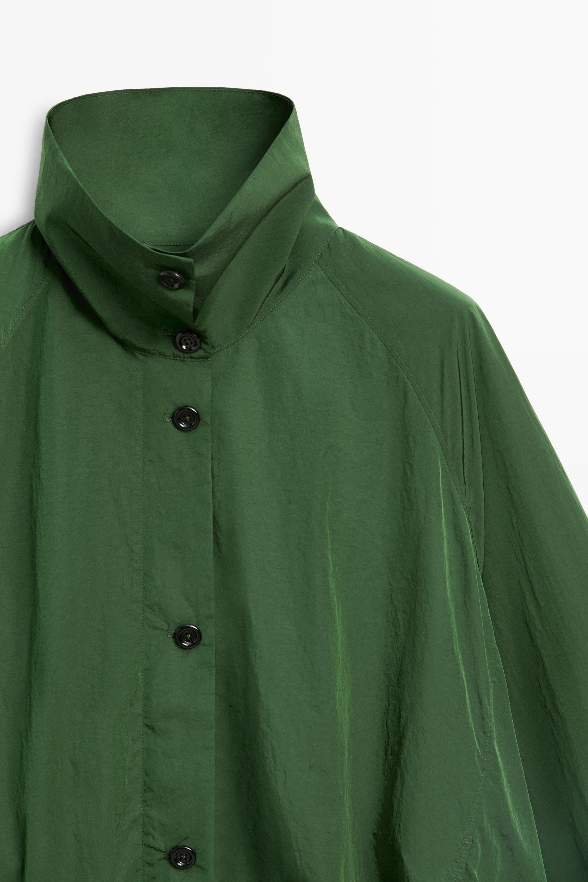 Technical bomber jacket — GREEN
