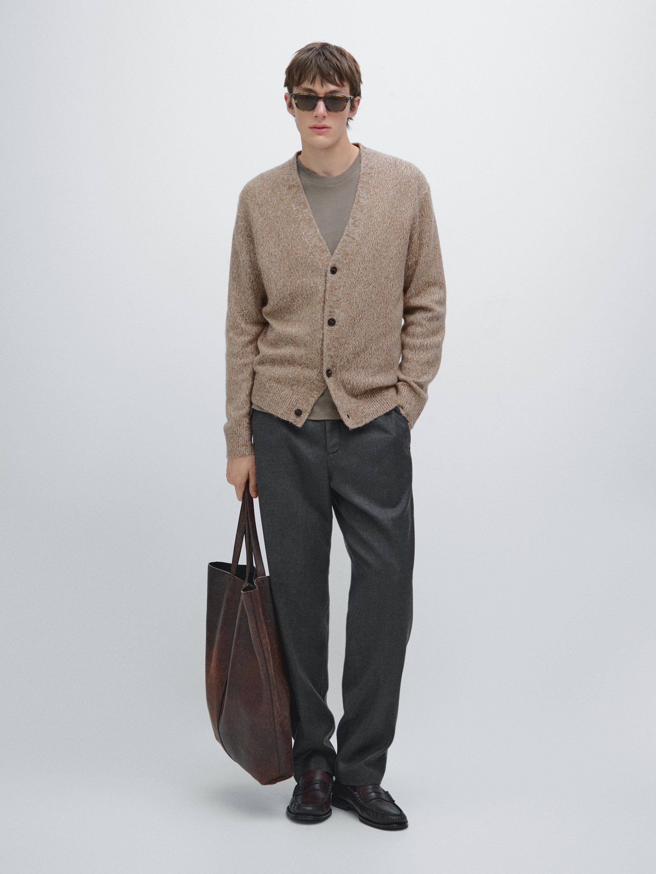 Cardigan laine