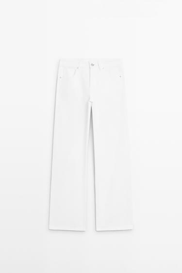 High-waist wide-leg jeans — Off white 2