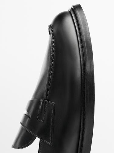 Smart nappa loafers — BLACK 7