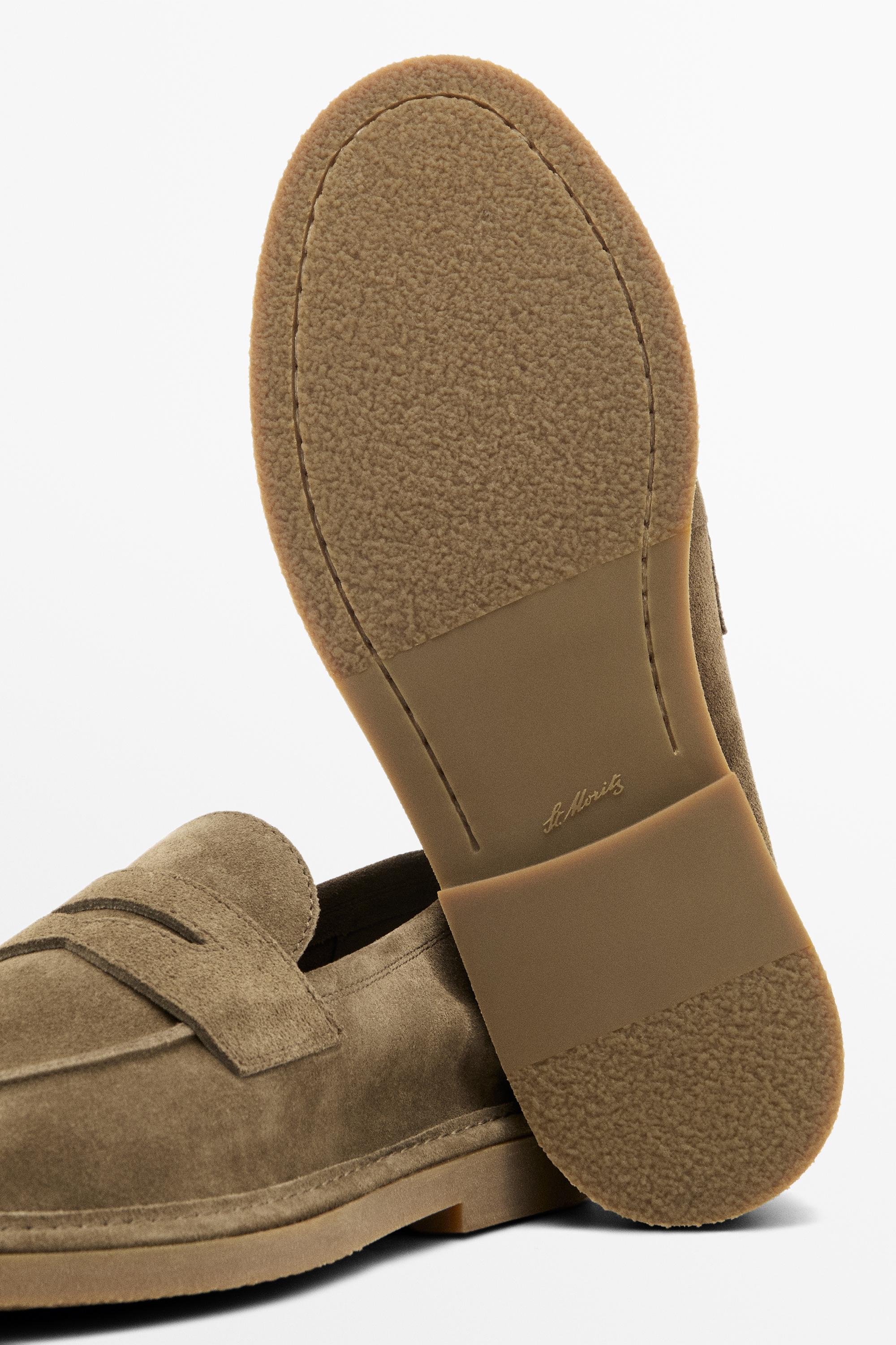 Penny loafers — STONE