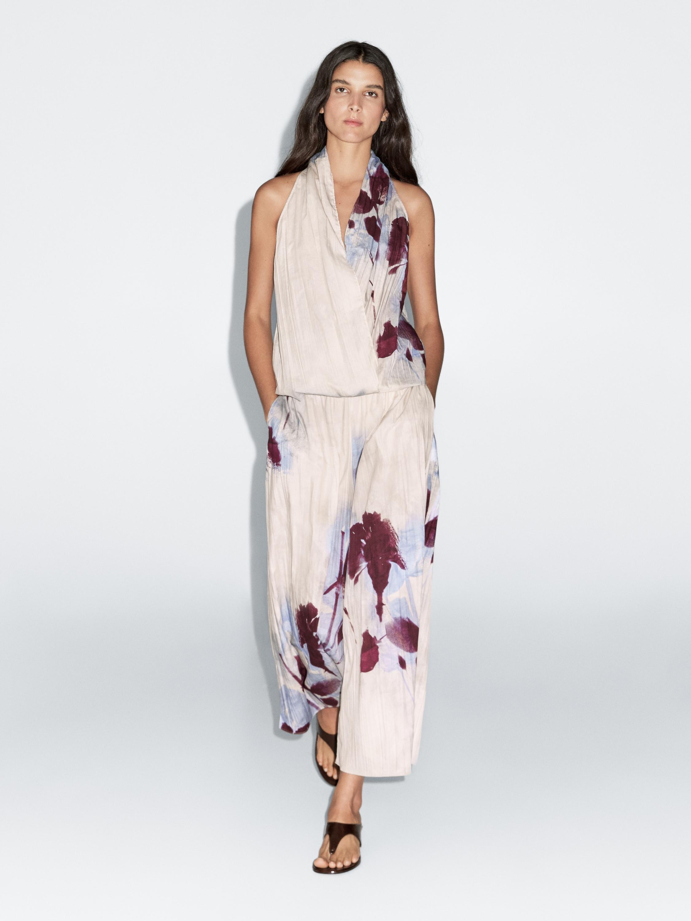 Printed culottes